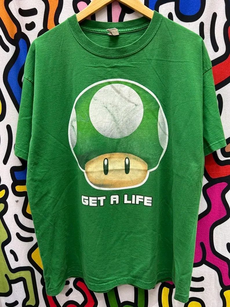 Nintendo Vintage 2000s Mario tshirt size XL Size US XL / EU 56 / 4 - 2 Thumbnail