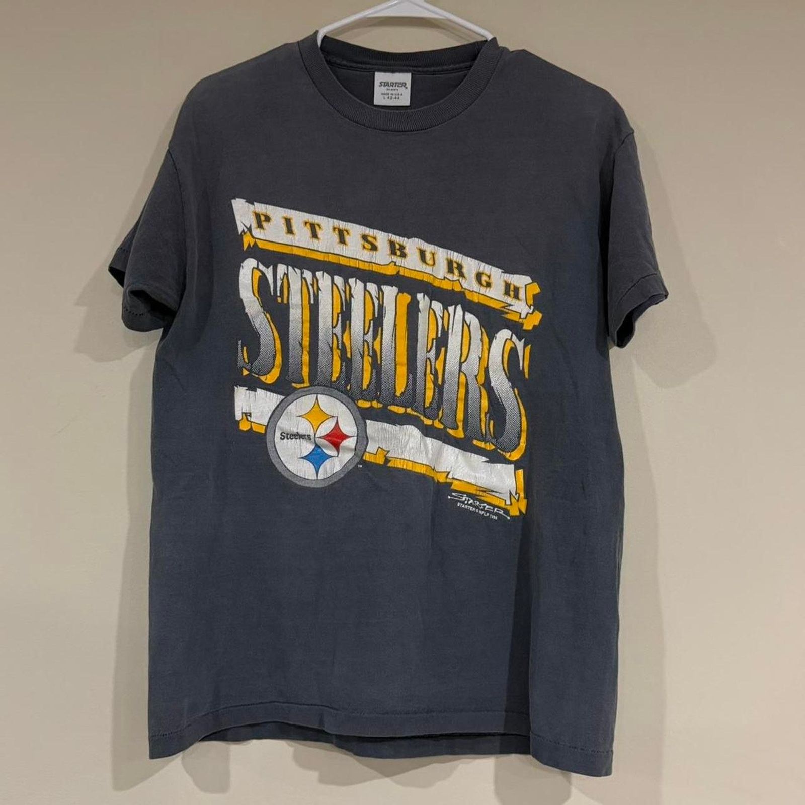 Starter 1990 Starter Pittsburgh Steelers Football Shirt Size US L / EU 52-54 / 3 - 1 Thumbnail