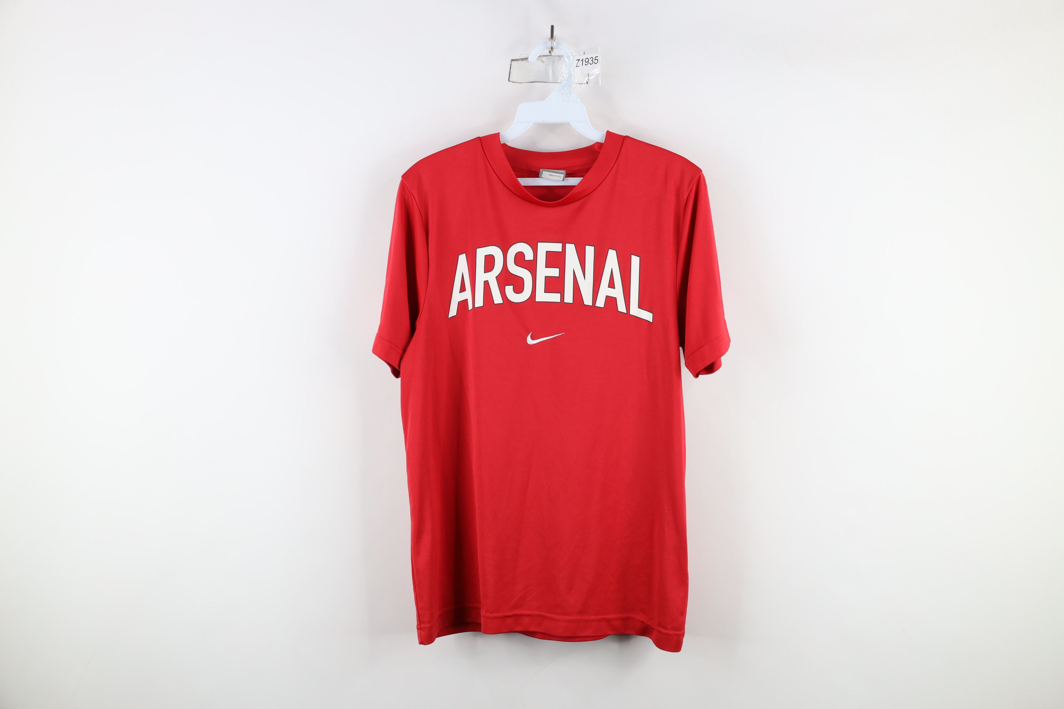 Nike × Vintage Vintage Nike Swoosh Arsenal FC Soccer Football T-Shirt Size US S / EU 44-46 / 1 - 1 Thumbnail