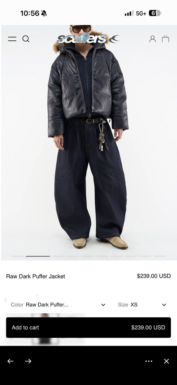 Scuffers Leather jacket