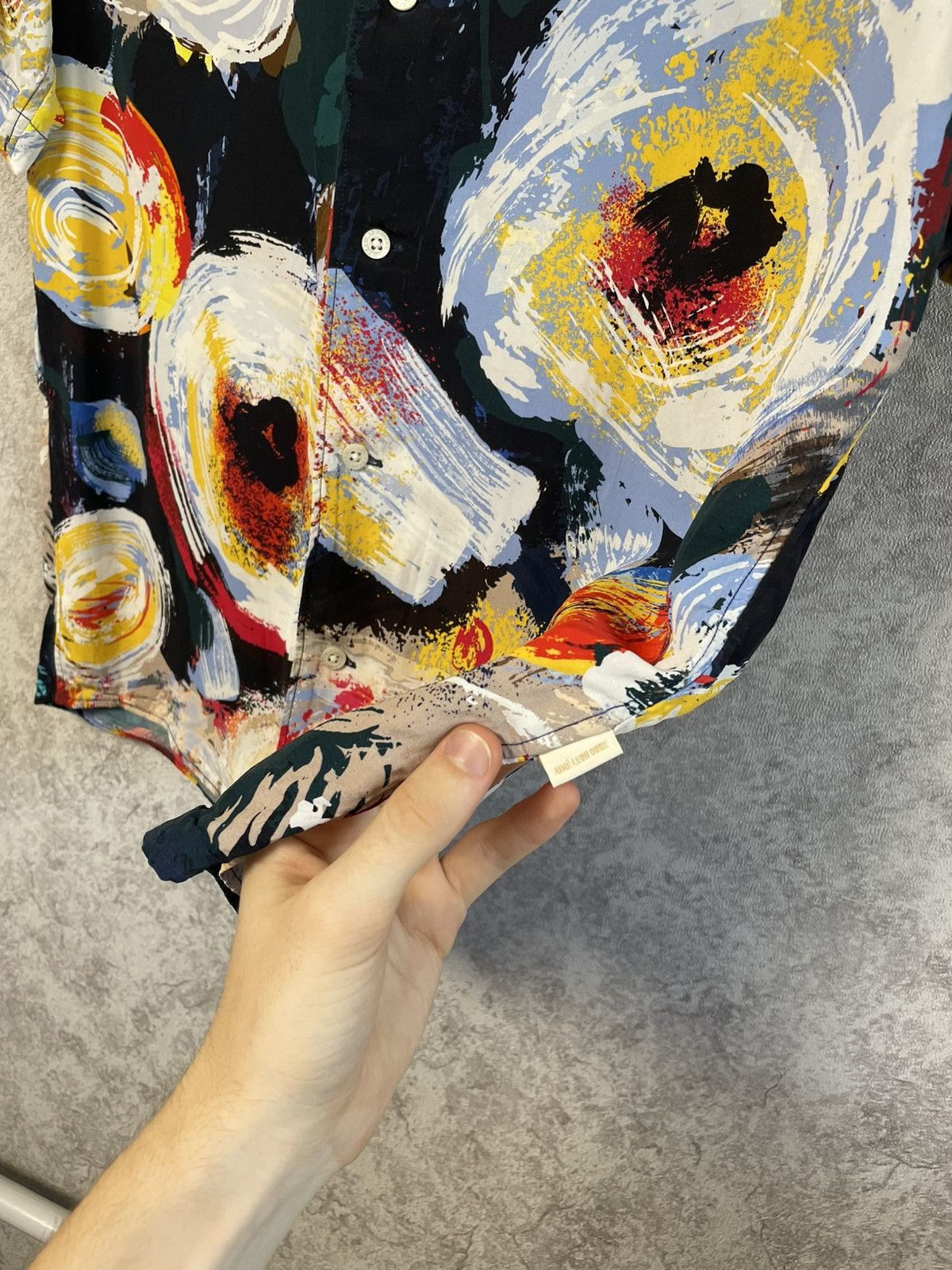 Aime Leon Dore Aime Leon Dore ALD Floral Brush Stroke Leisure Shirt Size US M / EU 48-50 / 2 - 11 Thumbnail