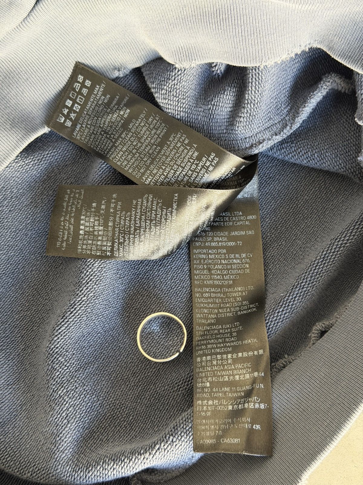 Balenciaga SOLD**Balenciaga “see now buy now” hoodie Size US XXL / EU 58 / 5 - 11 Thumbnail