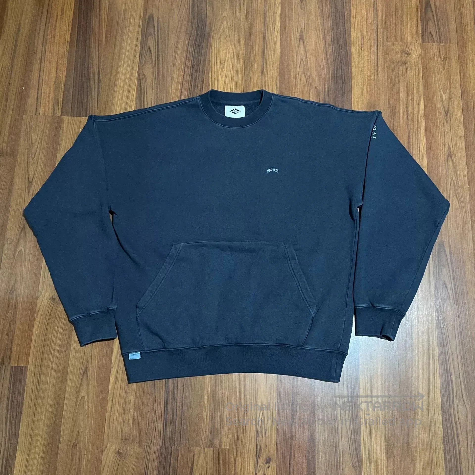 Madness MADNESS 22AW Plain Washed Sweatshirt. Size US L / EU 52-54 / 3 - 1 Thumbnail