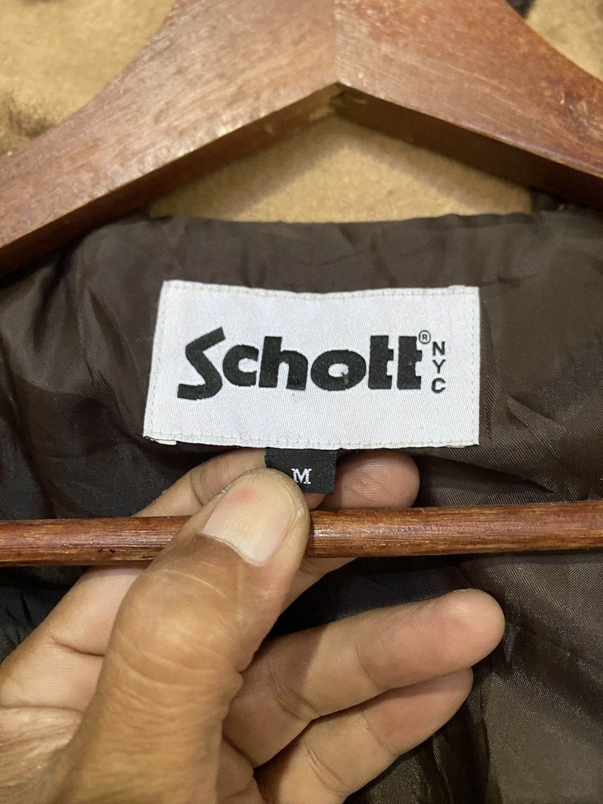 Schott Schott Wool Jacket Hoodie Size US M / EU 48-50 / 2 - 10 Thumbnail
