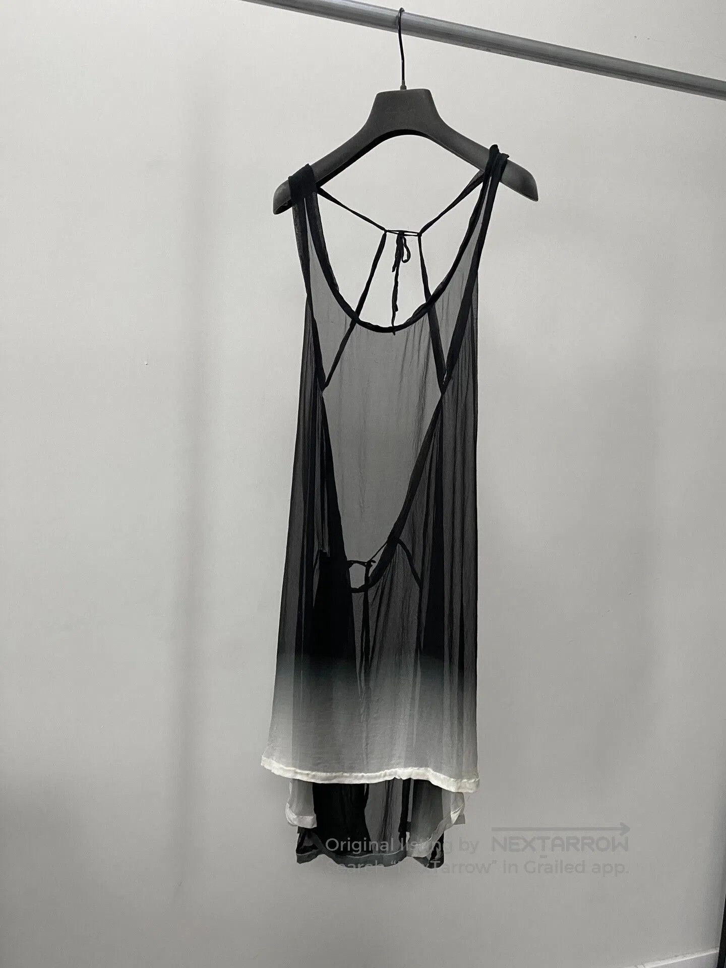 Ann Demeulemeester Ann Demeulemeester SS2007 Gradient Silk Dress. Size S / US 4 / IT 40 - 2 Thumbnail