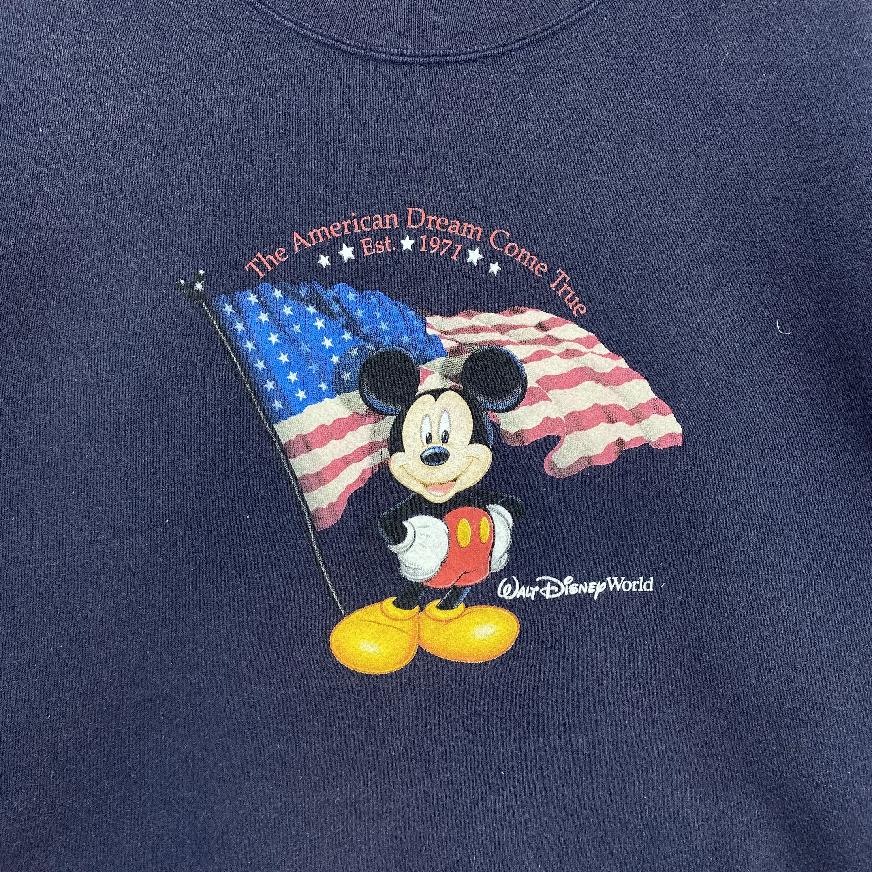Disney Vintage 90s Mickey Mouse Sweatshirt American Disney World Size US M / EU 48-50 / 2 - 4 Thumbnail