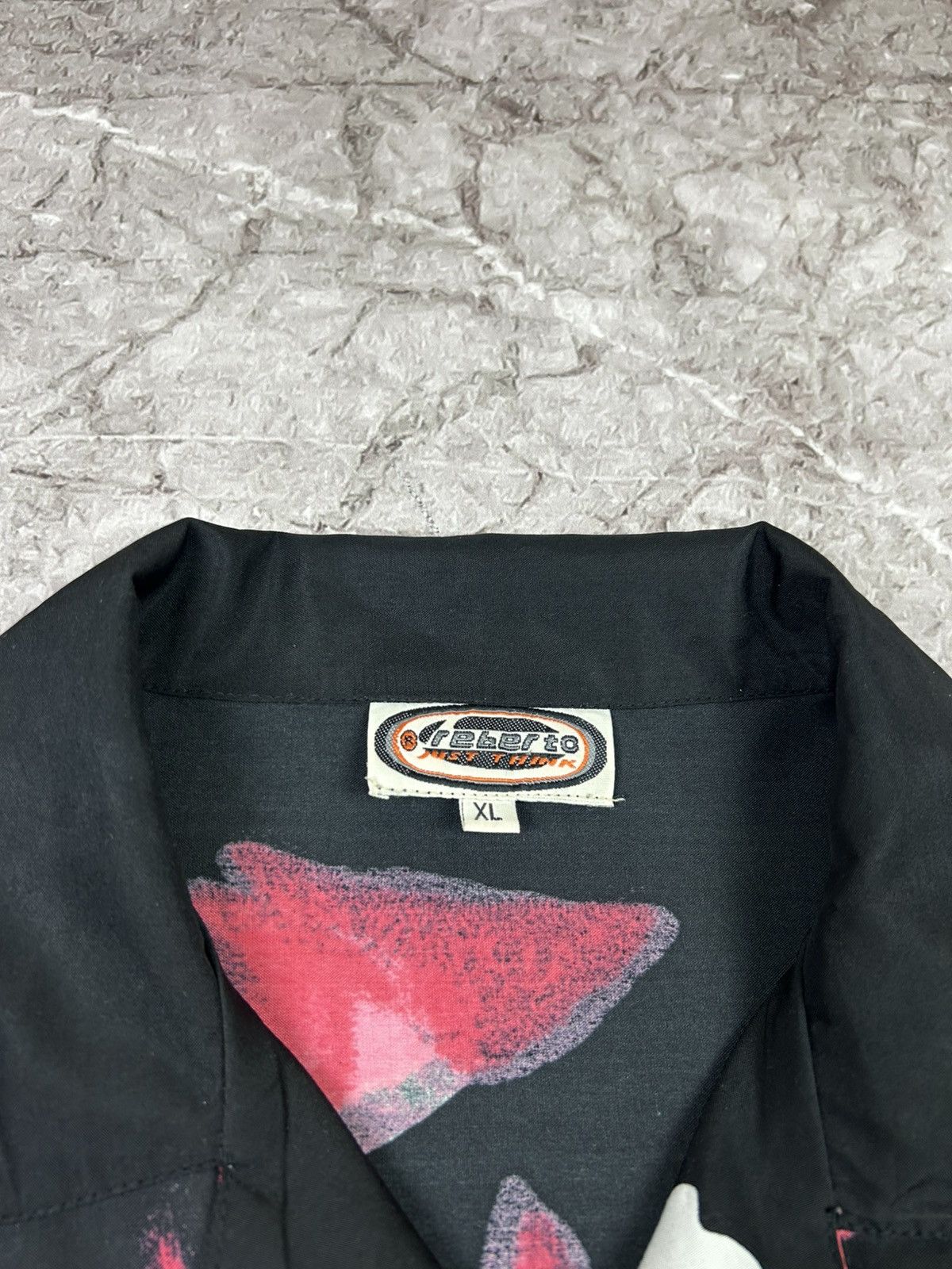 Japanese Brand × Vintage 1990s JAPANESE MESH AWESOME VINTAGE RARE SHIRT Size US L / EU 52-54 / 3 - 2 Thumbnail