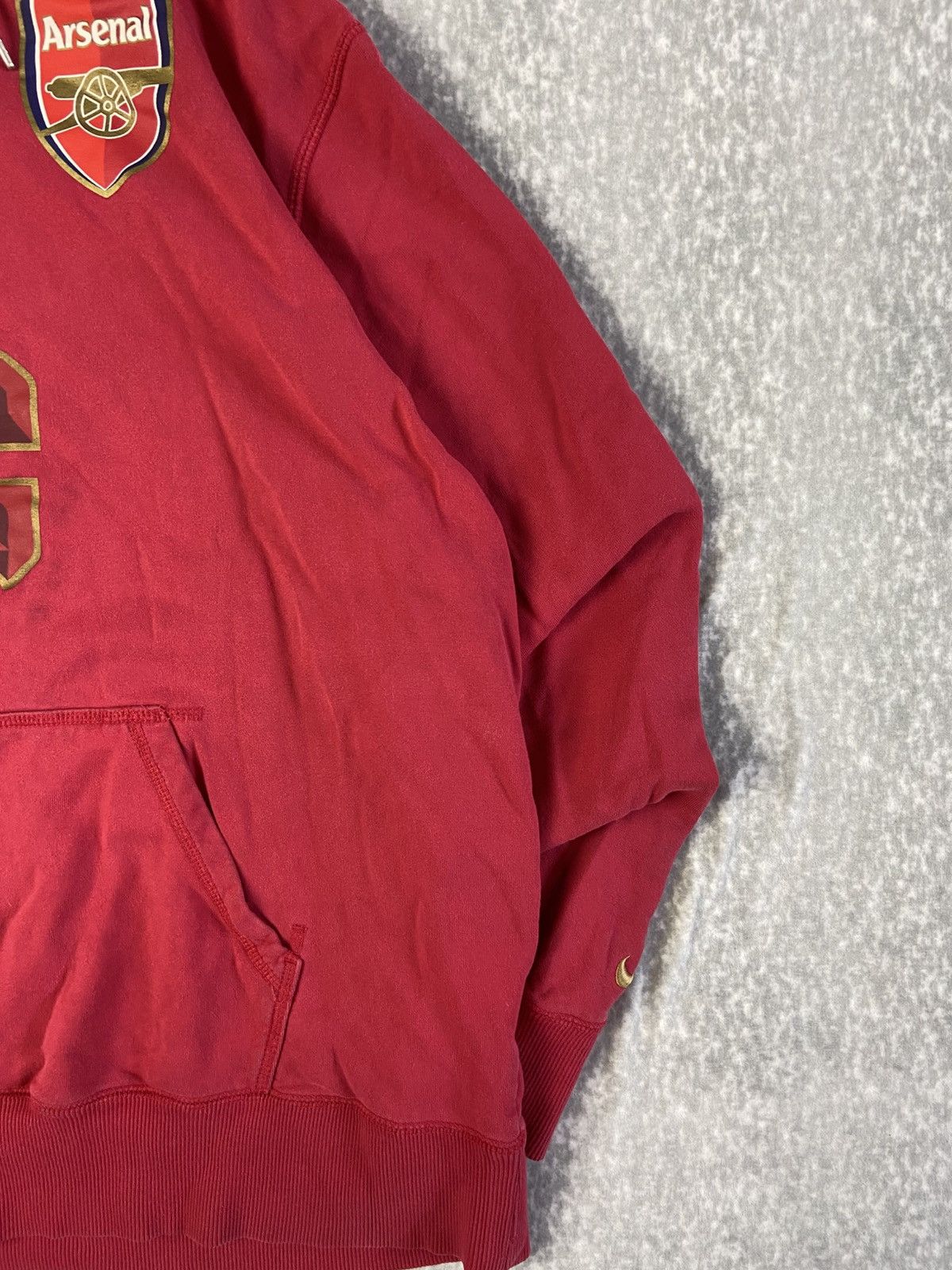 Nike Vintage Nike Arsenal FC Hoodie Size US XXL / EU 58 / 5 - 2 Thumbnail