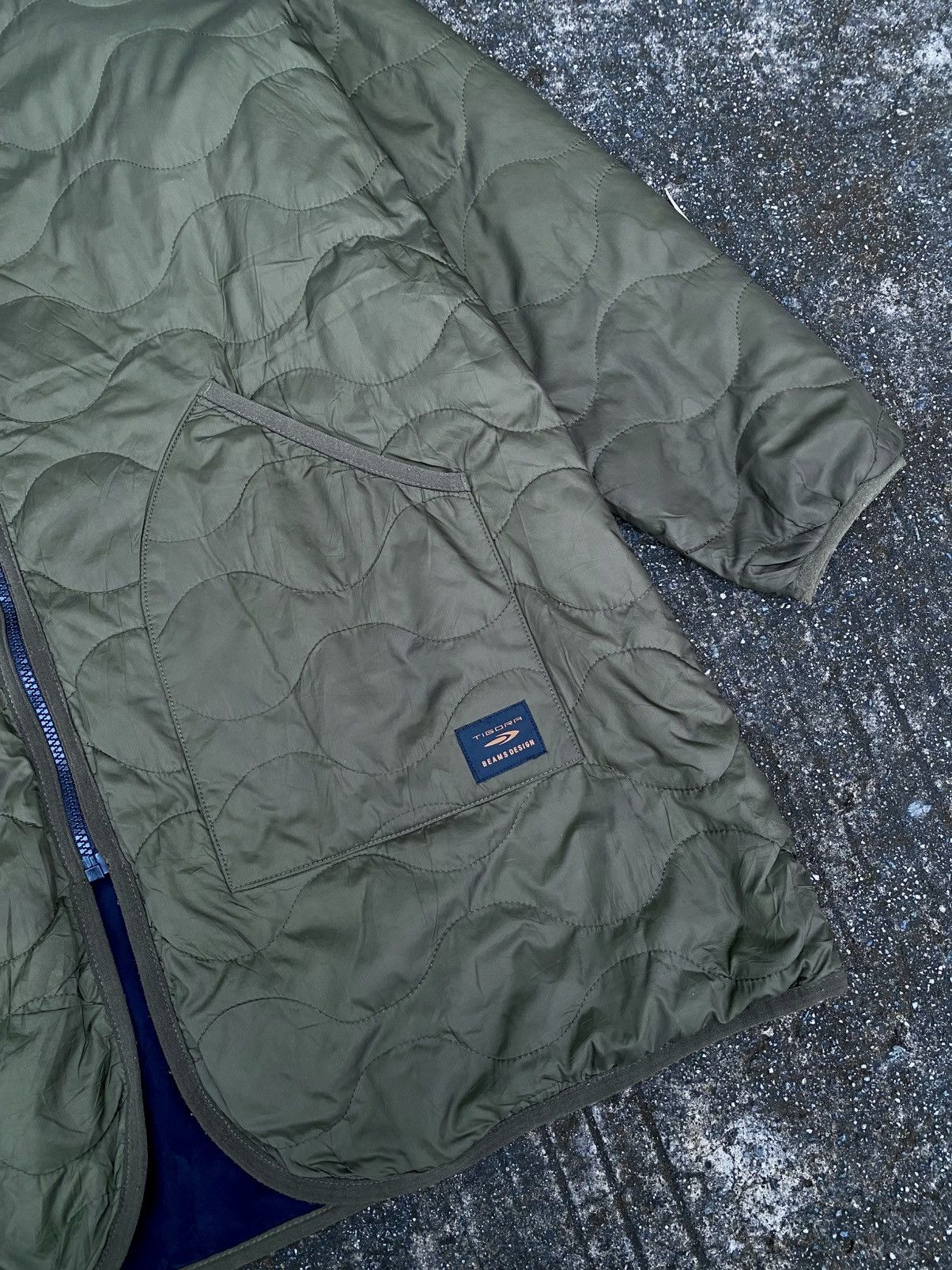 Beams Plus Beams Design Tigora Military Quilted Jacket Size US L / EU 52-54 / 3 - 6 Thumbnail