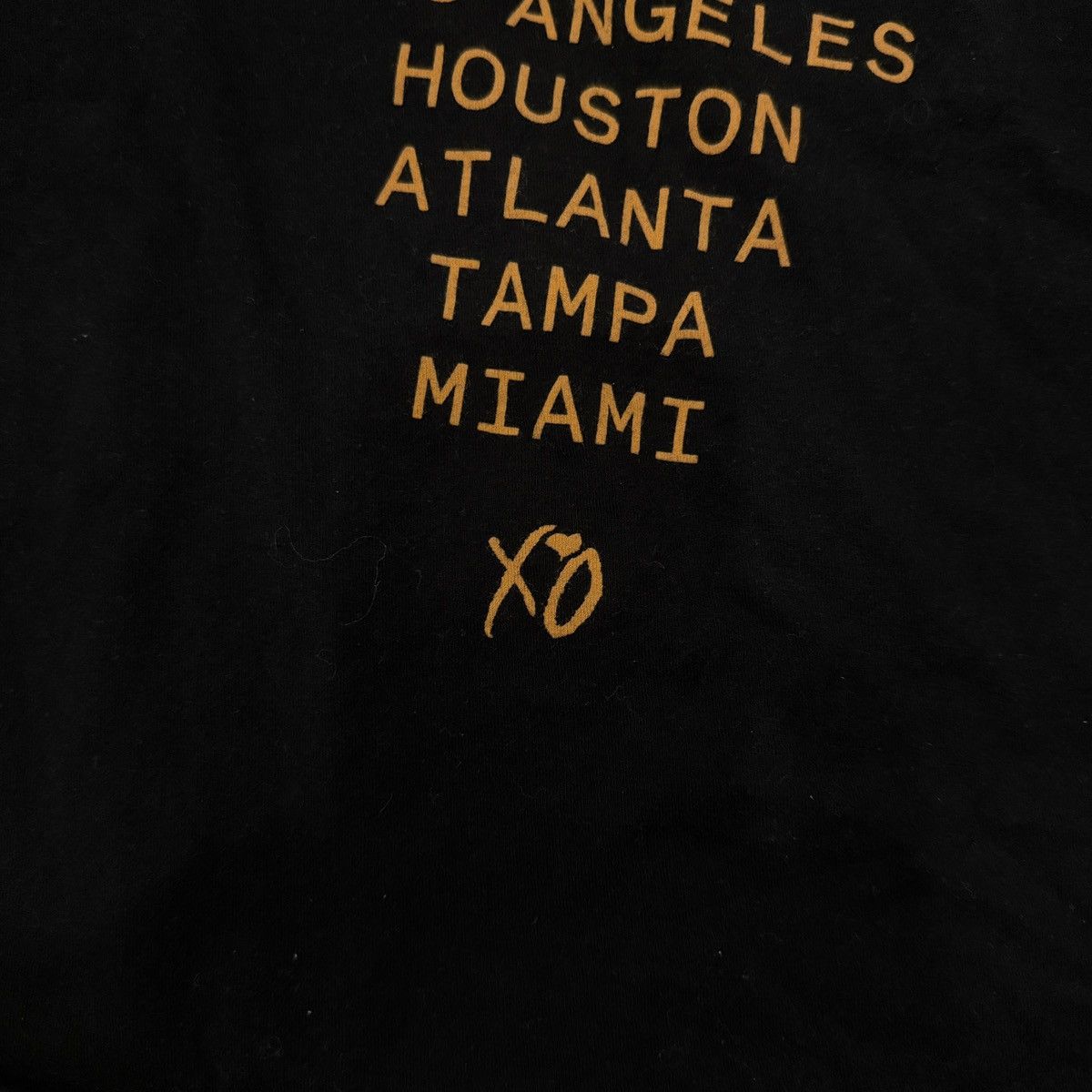 The Weeknd Vintage The Weeknd Tour Tee Size US M / EU 48-50 / 2 - 4 Thumbnail