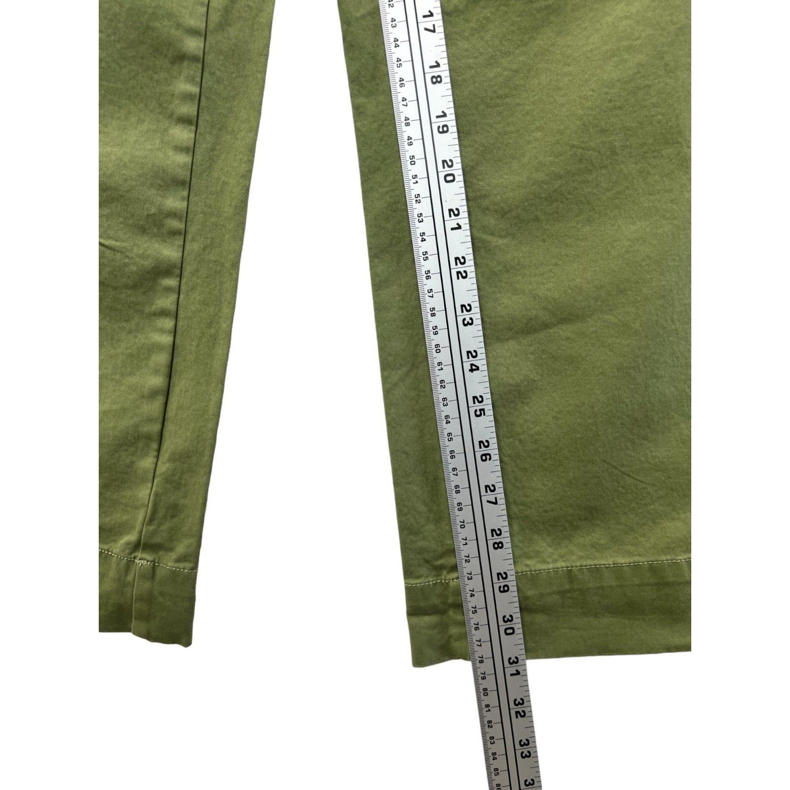 Other Free Assembly - Women's Wide Leg Chino Pants - Green - 4 Size 27" / US 4 / IT 40 - 8 Thumbnail