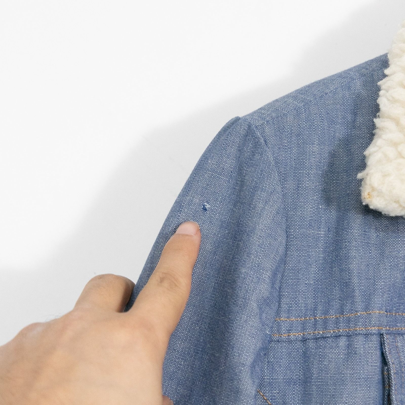 Levi's Vintage Levis Sherpa Lined Denim Jacket Mens Small - Western Size US S / EU 44-46 / 1 - 5 Thumbnail