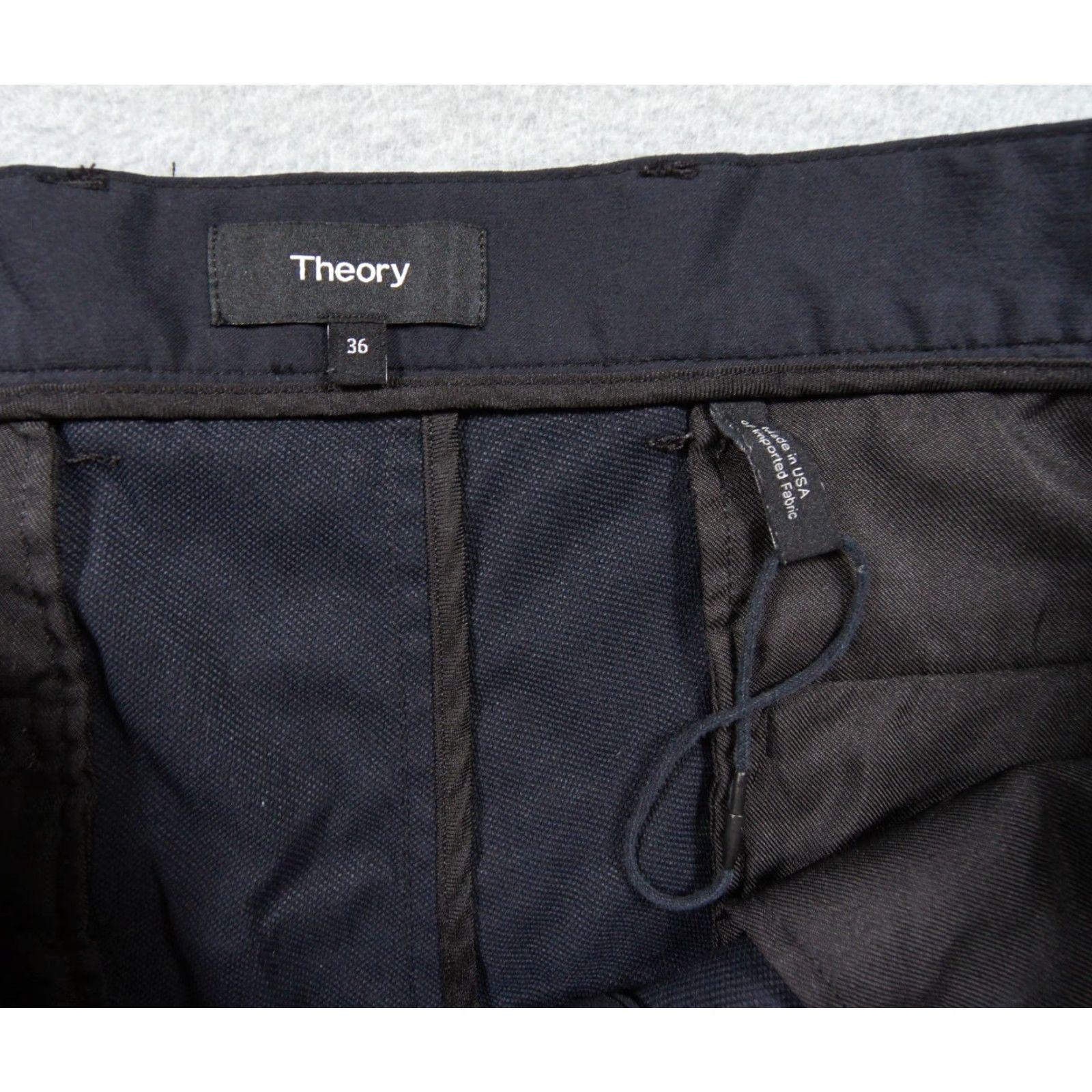 Theory Theory Shorts Mens 36 Blue Chino 9" Flat Front Stretch Adult Preppy Casual Shirts Mens? Size US 36 / EU 52 - 5 Thumbnail