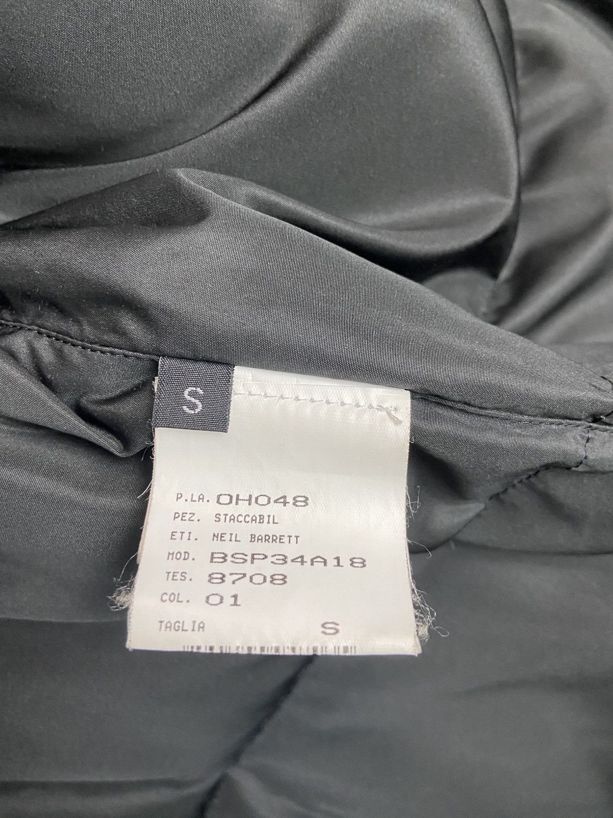 ジャケット・アウター Neil Barrett NYLON MILITARY MODS COAT Neil Barrett ARCHIVE NYLON MILITARY MODS COAT