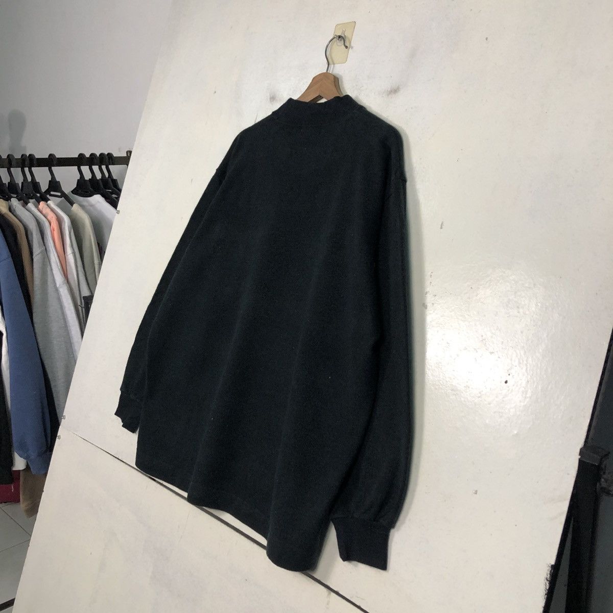 Issey Miyake 📌Vintage Sweatshirt Turtle Neck MU Sports Made in Japan Size US M / EU 48-50 / 2 - 12 Thumbnail