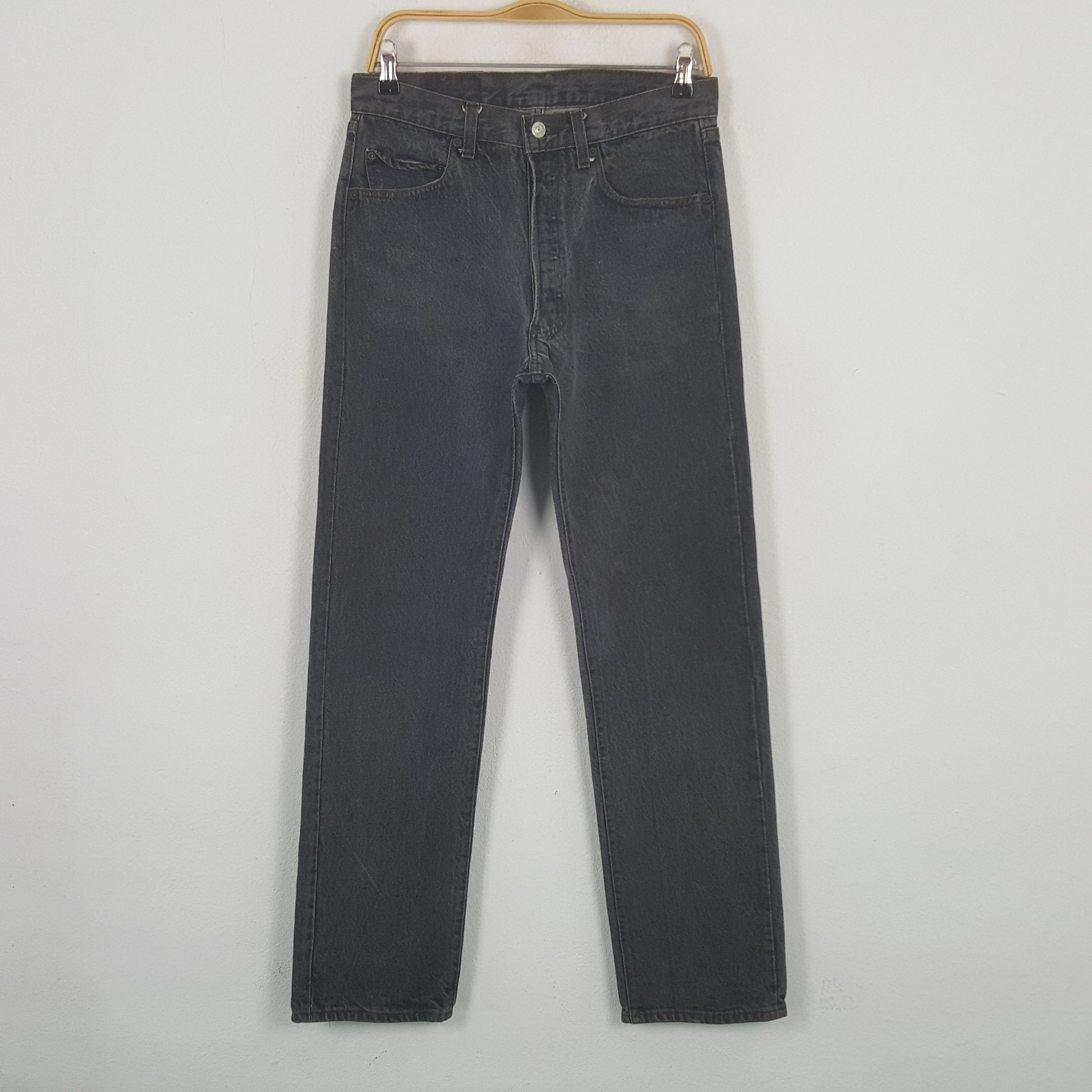 Levi's Vintage Levi's Black Jeans Size US 30 / EU 46 - 1 Thumbnail
