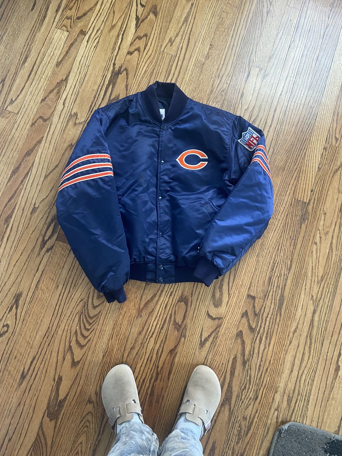 Starter Vintage chicago bears starter jacket Size US XL / EU 56 / 4 - 1 Thumbnail