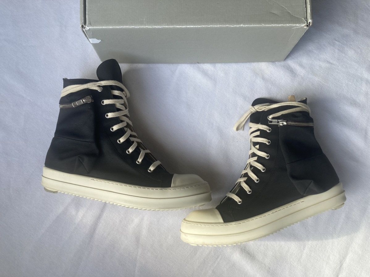 Rick Owens Rick Owens DRKSHDW Cargo Pocket Ramones Sneaker Size US 10 / EU 43 - 8 Thumbnail