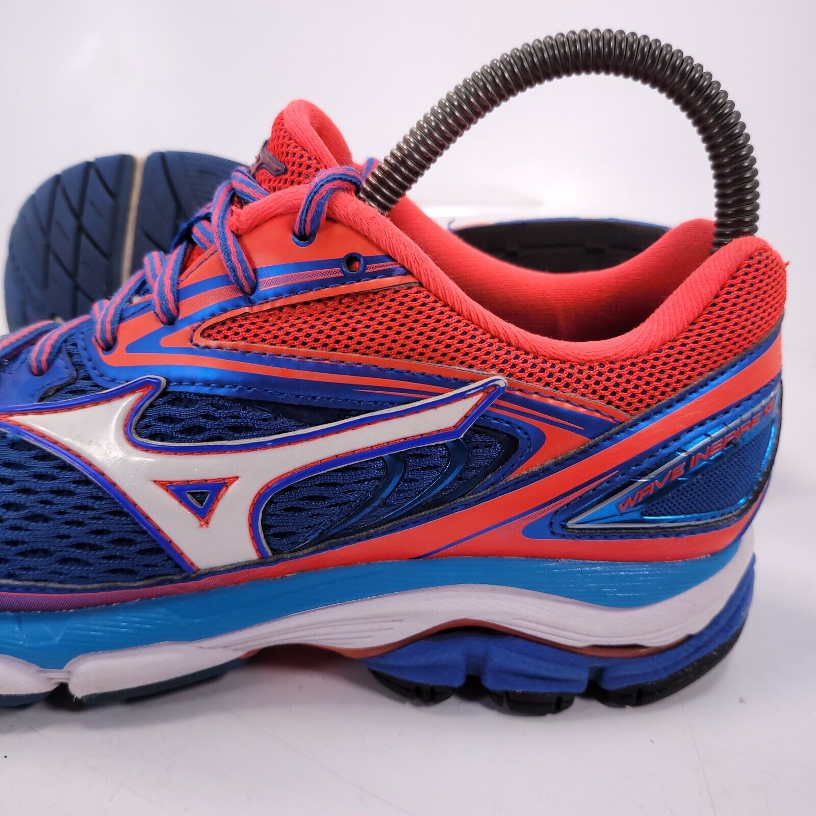 Mizuno Mizuno Wave Inspire 15 Shoe Women Size 8 JIGD174401 Blue Red Size US 8 / IT 38 - 8 Thumbnail
