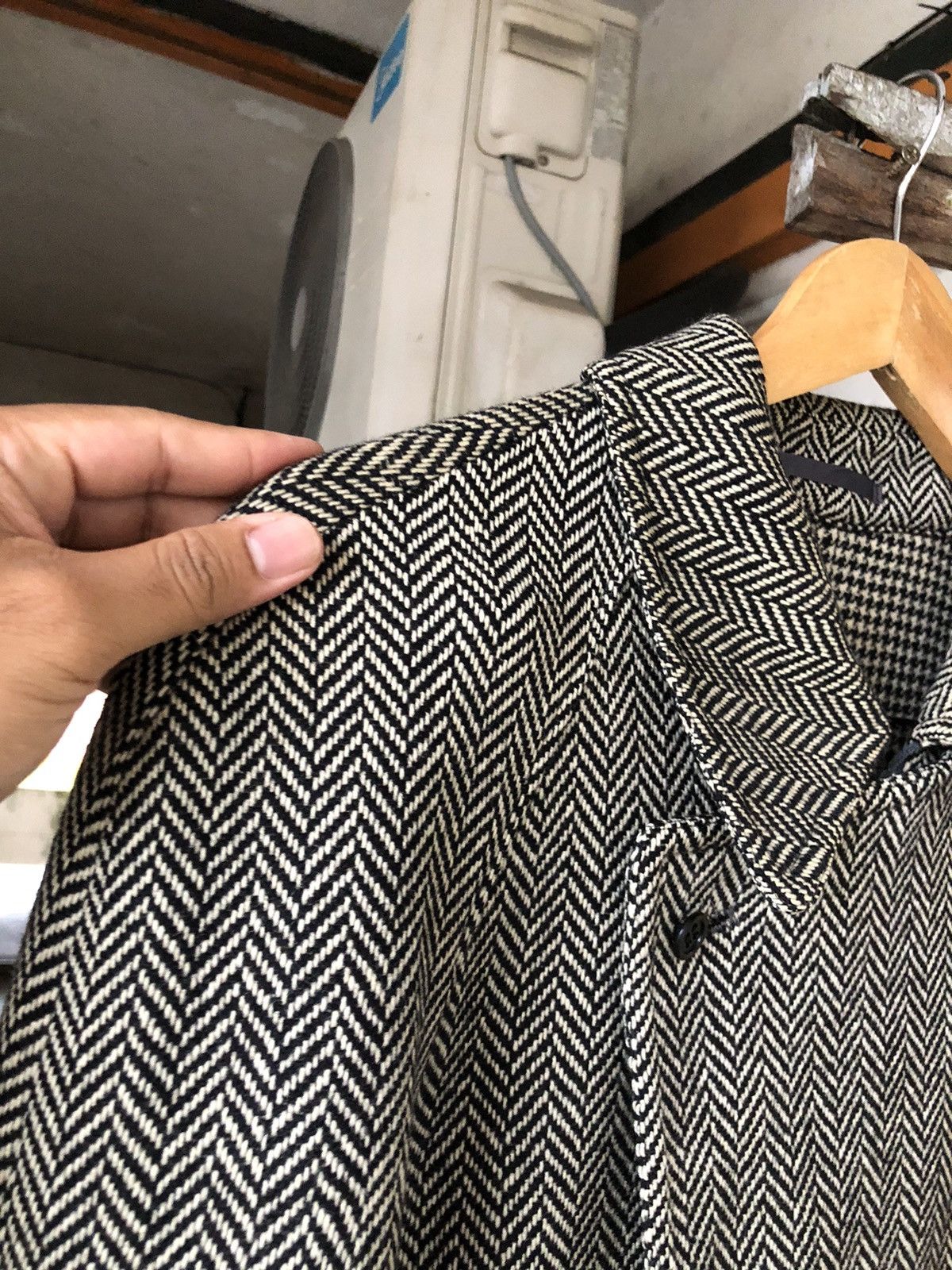 Lanvin Vintage Lanvin Paris Wool Twilled Double Breasted Jacket Size M / US 6-8 / IT 42-44 - 7 Thumbnail