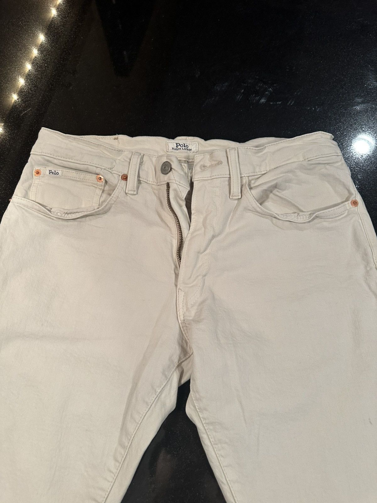 Polo Ralph Lauren Khaki Sullivan Slim Jeans Polo Ralph Lauren Size US 31 - 9 Thumbnail