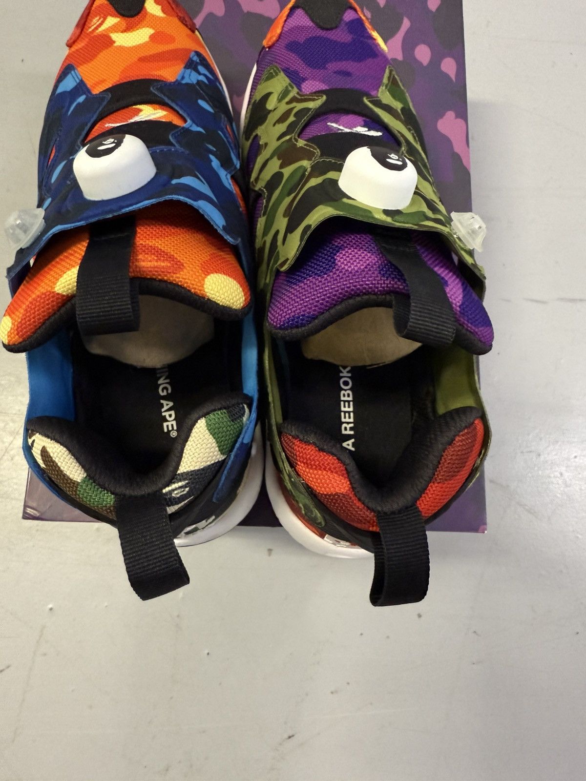 Bape × Reebok Brand new BAPE Pumps! Size US 8.5 / EU 41-42 - 7 Thumbnail