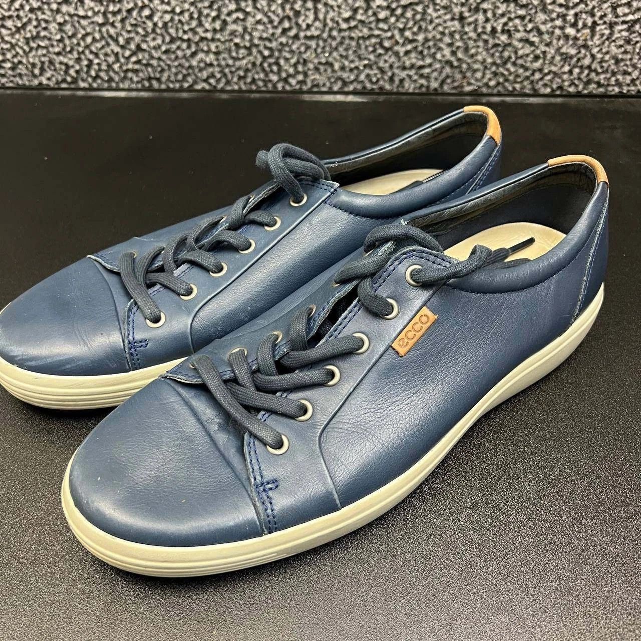 Ecco Ecco Soft Fashion Sneakers Shoes EU Size 45 Leather Lace Up Size US 11 / EU 44 - 1 Thumbnail