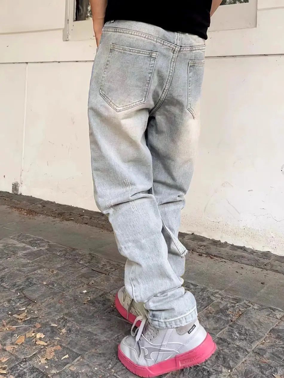 Japanese Brand Leisure high street slim fit jeans Size US 30 / EU 46 - 4 Thumbnail
