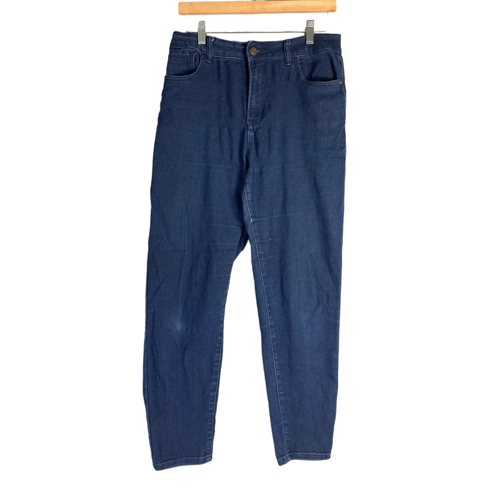 Other Women's High Rise Blue Jeans Size 14 Medium Wash Clothing Size 36" / US 14 / IT 50 - 1 Thumbnail