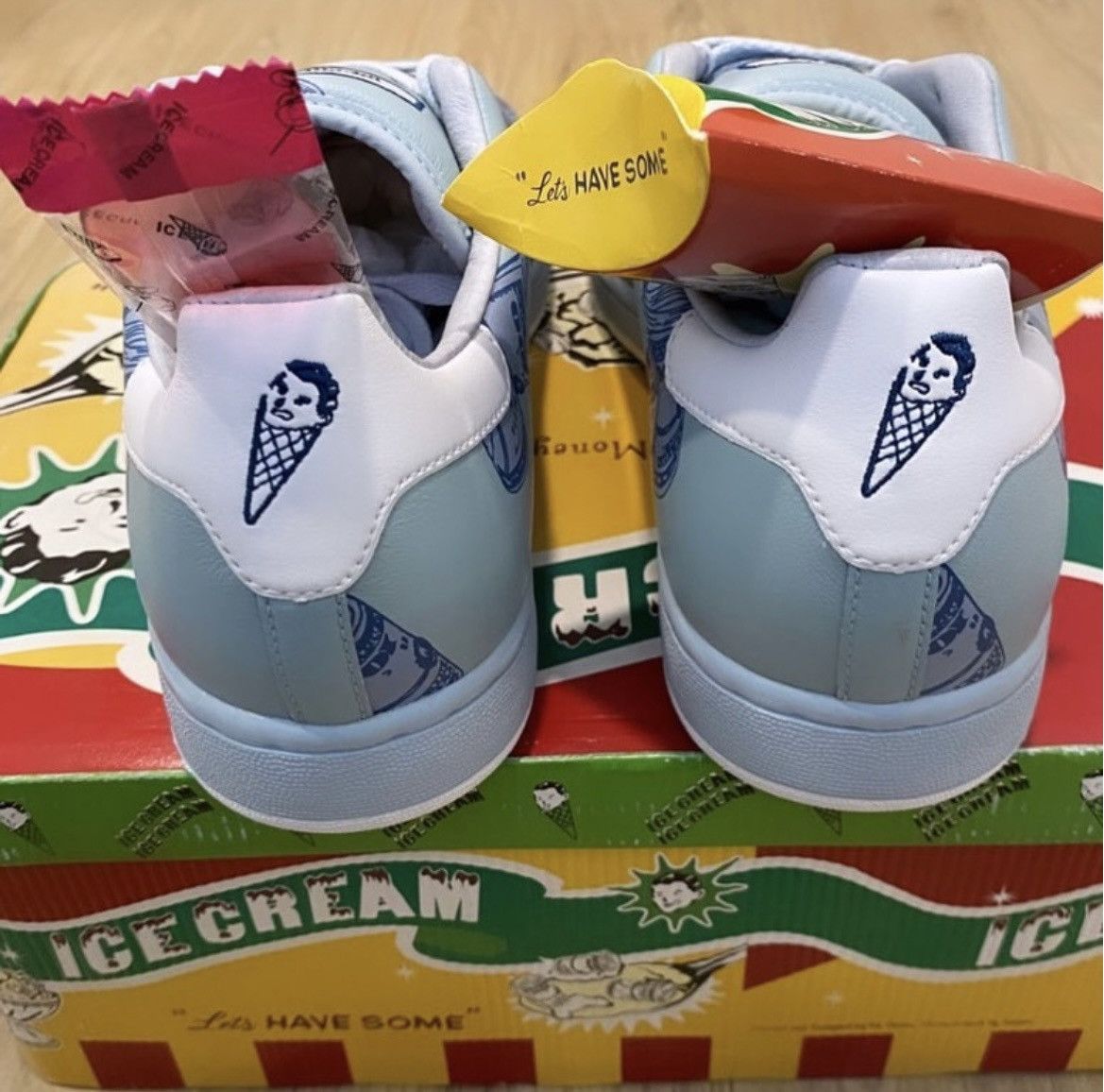 Icecream × Reebok VERY RARE OG REEBOK X BBC/ICE CREAM MONEY ROLL SAMPLE Size US 11.5 / EU 44-45 - 5 Thumbnail