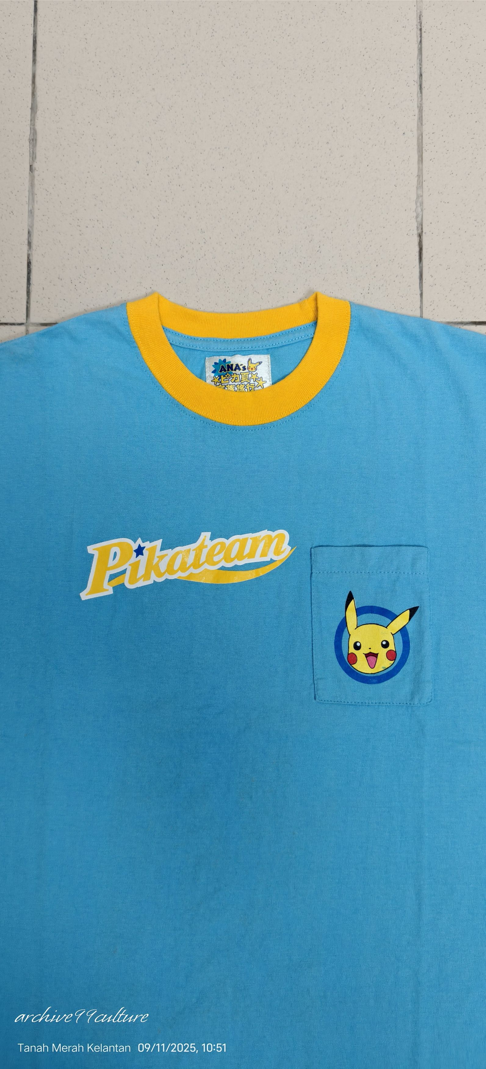 Pokemon 2004 Nintendo Pokemon pocket t shirt merch Size US S / EU 44-46 / 1 - 5 Thumbnail