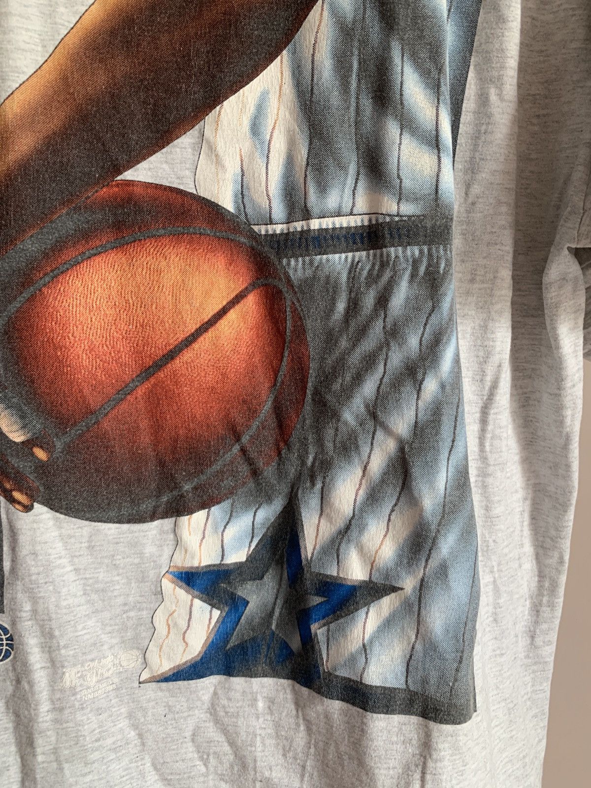 NBA Orlando Magic Vintage NBA Basketball T Shirt Nutmeg Retro Size US L / EU 52-54 / 3 - 7 Thumbnail