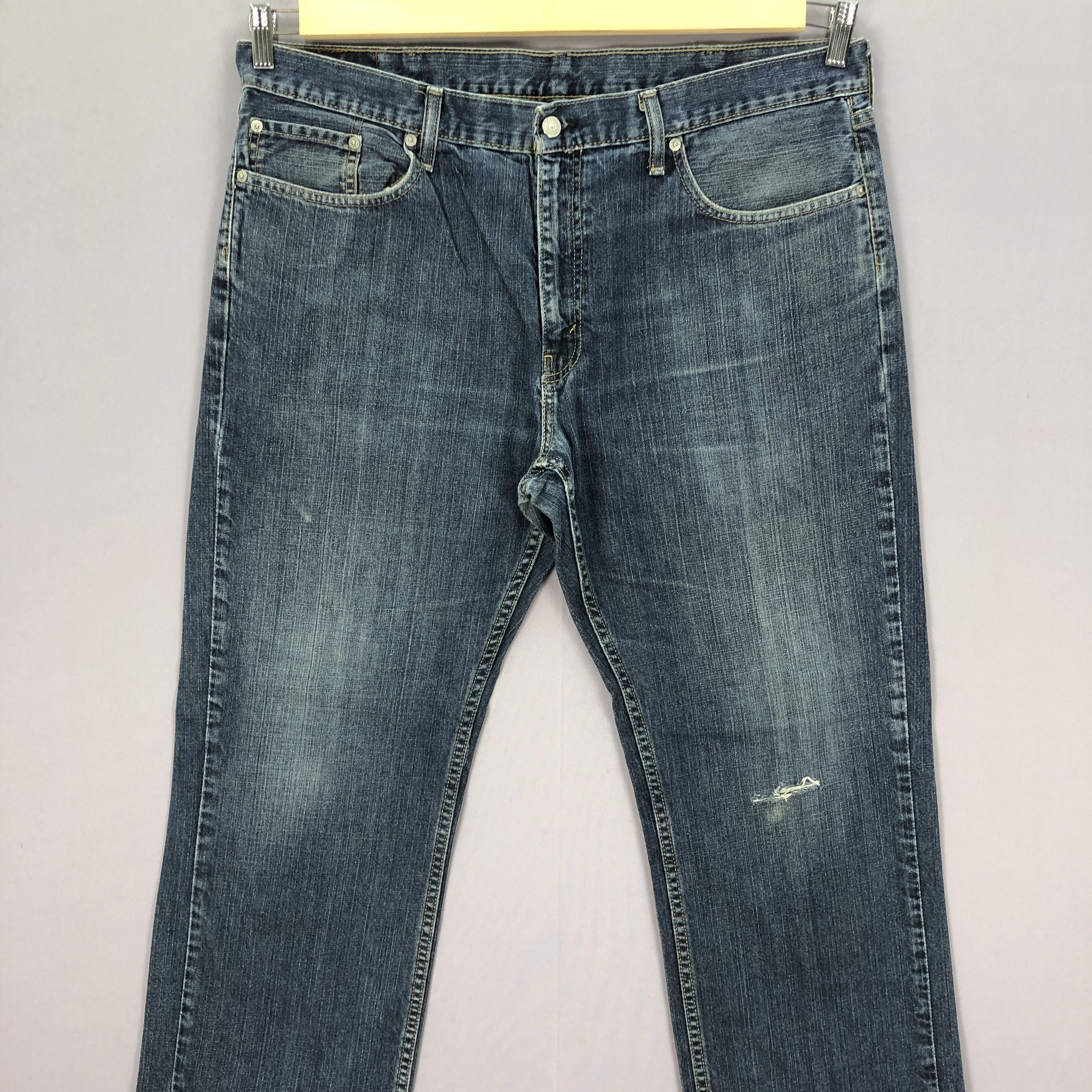Levi's Vintage Y2K Levis 559 Baggy Jeans Levi's Ripped Faded Denim Size US 38 / EU 54 - 3 Thumbnail