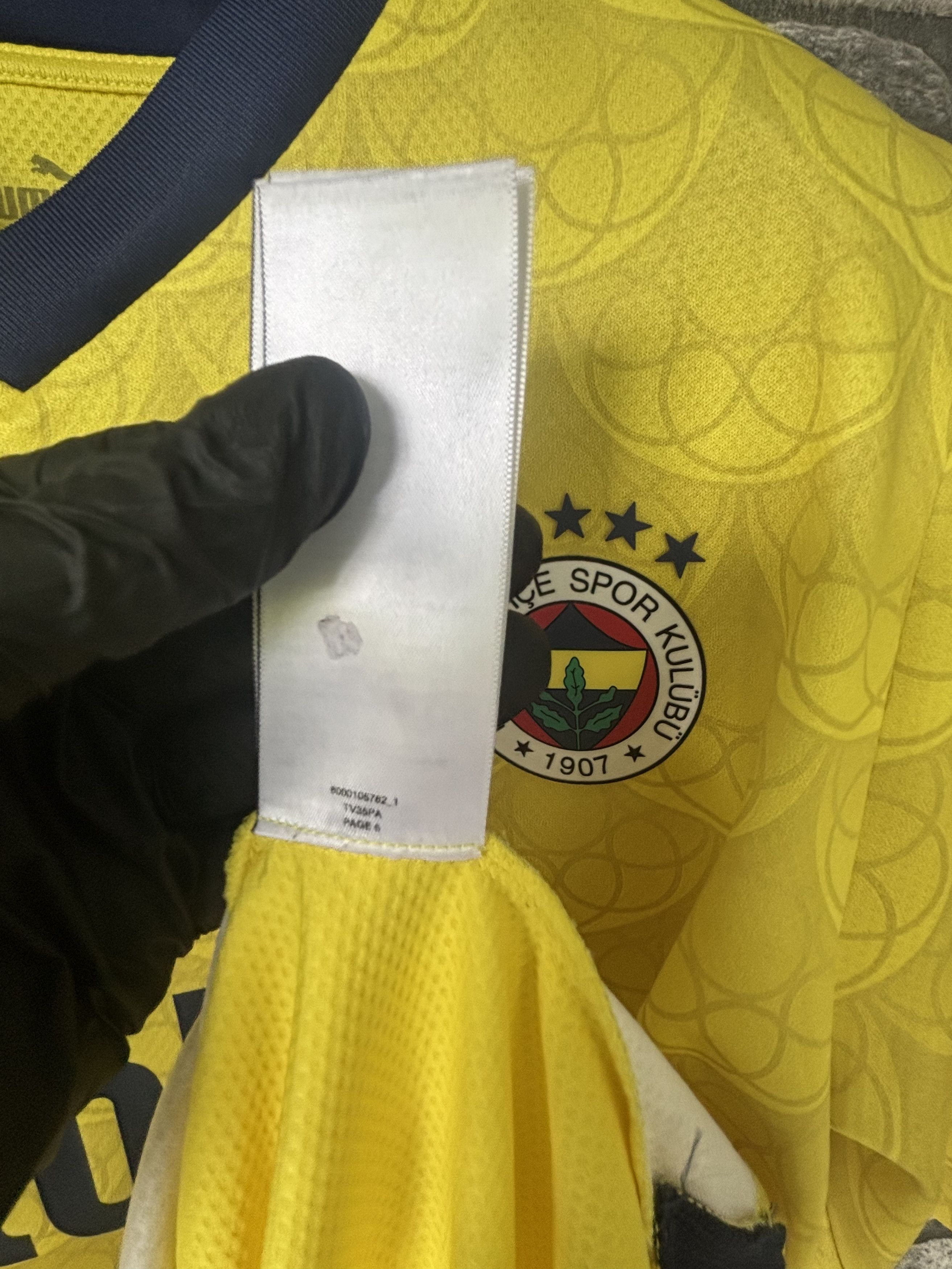 Puma Fenerbahce 23-24 Away Kit | Authentic | Puma | L Size US L / EU 52-54 / 3 - 5 Thumbnail