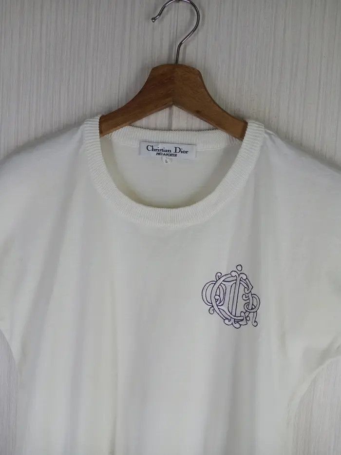 Christian Dior Monsieur Rare Vintage Christian Dior Pret-A-Porter Short Sleeve Tee Size M / US 6-8 / IT 42-44 - 3 Thumbnail