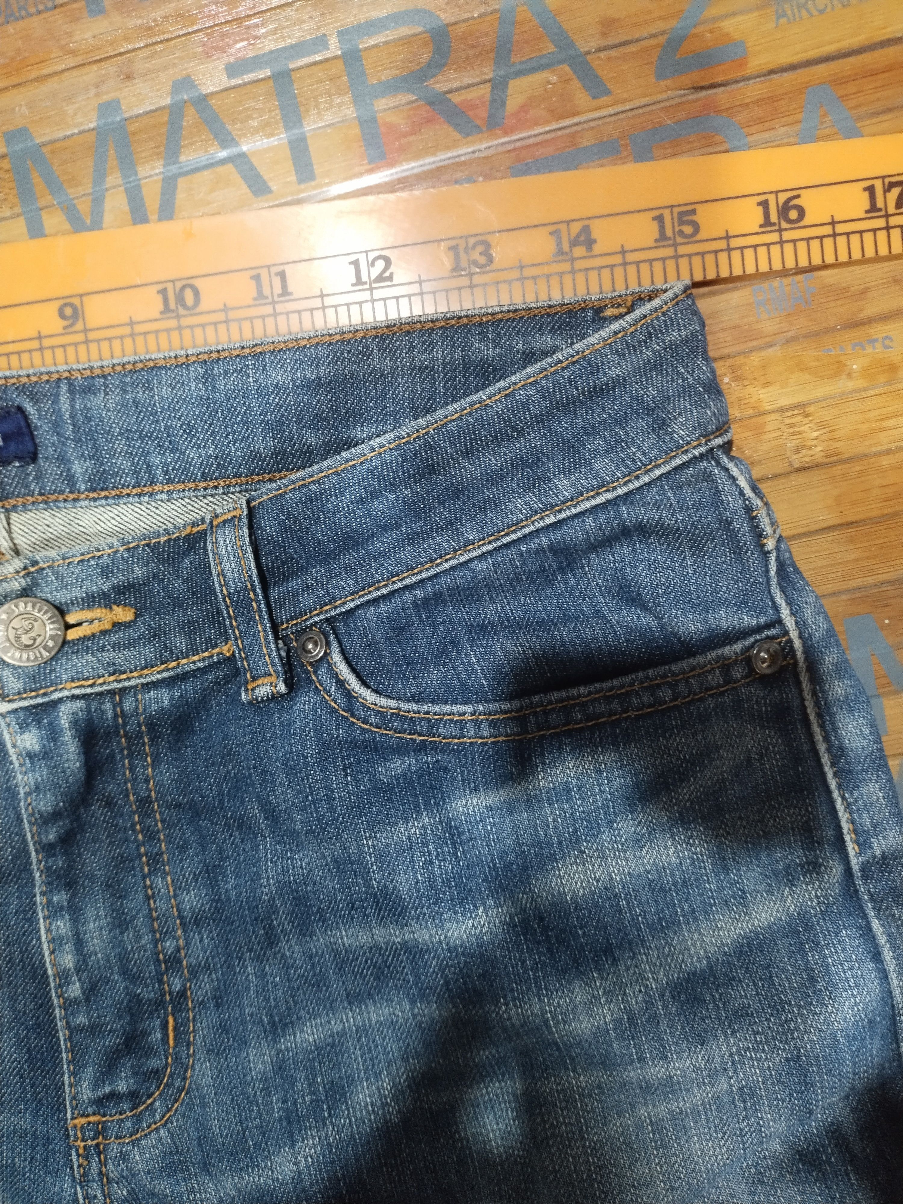 Edwin × Japanese Brand × Vintage Jeans Edwin Something Sz 30" Size 30" / US 8 / IT 44 - 5 Thumbnail