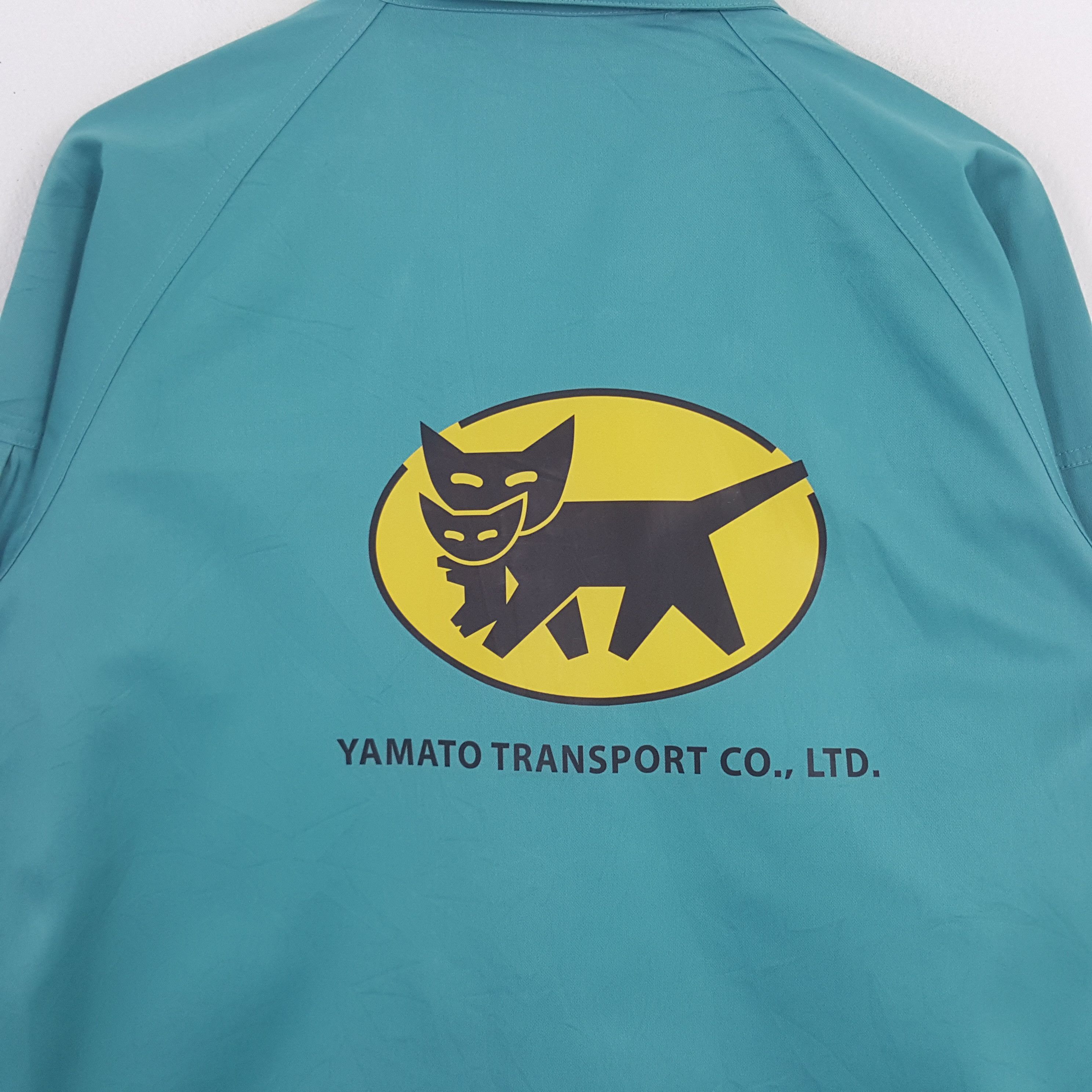Japanese Brand × Vintage Vintage Yamato Transport Co Japanese Brand Custom Art Jacket Size US L / EU 52-54 / 3 - 2 Thumbnail