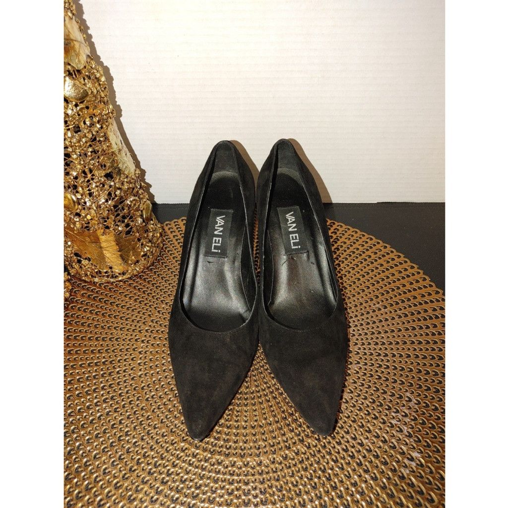 VANELI VANELi Dorcet Suede Heels Size 6.5M Size US 6.5 / IT 36.5 - 2 Thumbnail