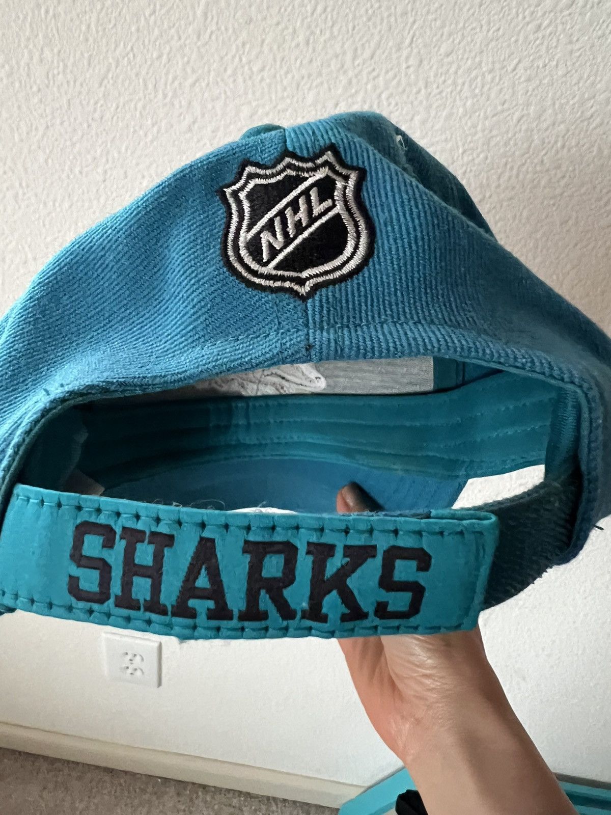 Vintage Vintage CCM San Jose Sharks NHL Hat Teal Snapback Cap 90s Size ONE SIZE - 3 Thumbnail