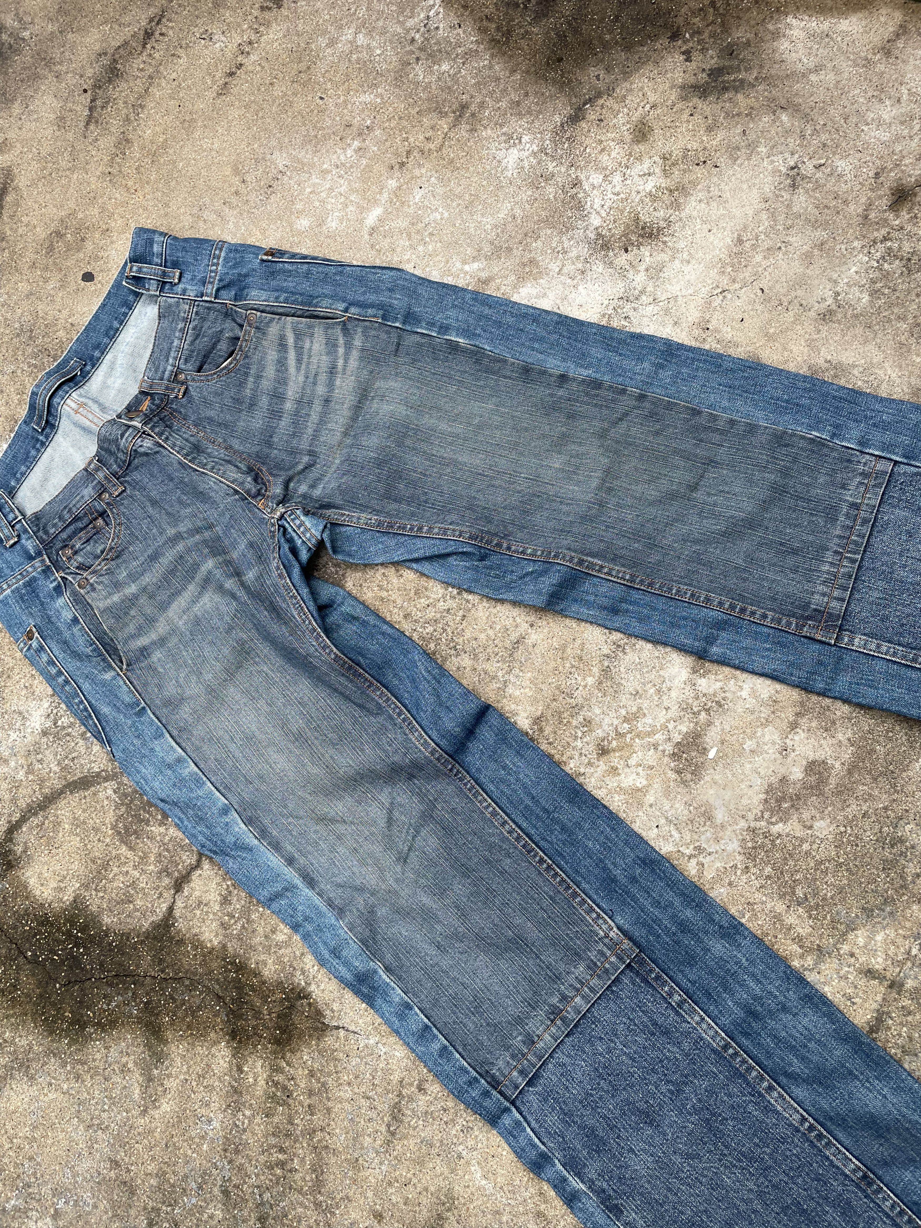 Maison MIHARA YASUHIRO AW06 Reconstructed Denim Size US 33 - 2 Thumbnail