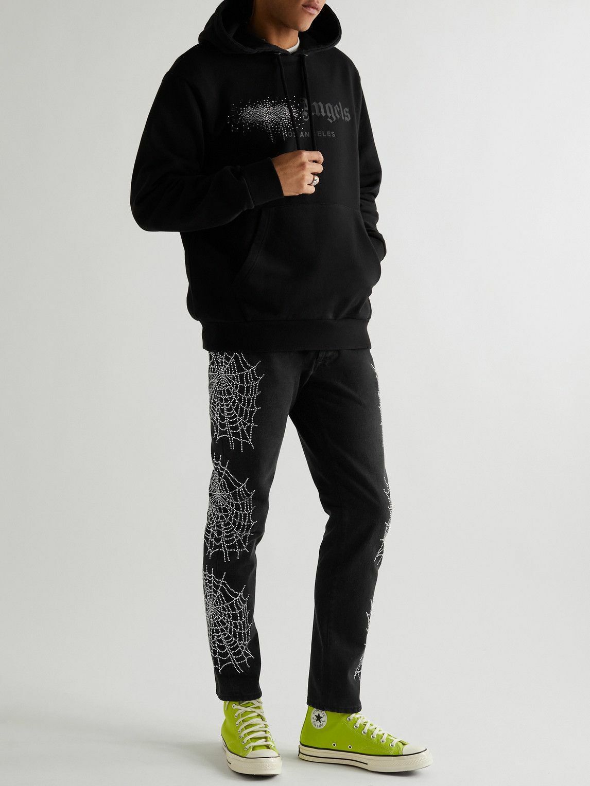 o1y0325 Denim Pant in Black