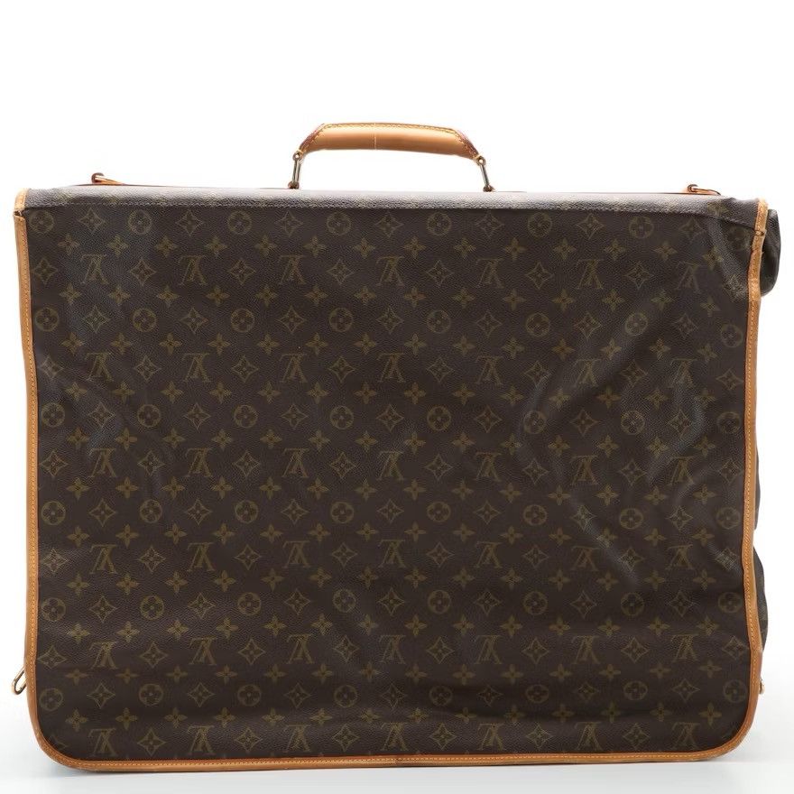 Louis Vuitton × Vintage Louis Vuitton Portable Garment Bag in Monogram Coated Canvas Size ONE SIZE - 3 Thumbnail