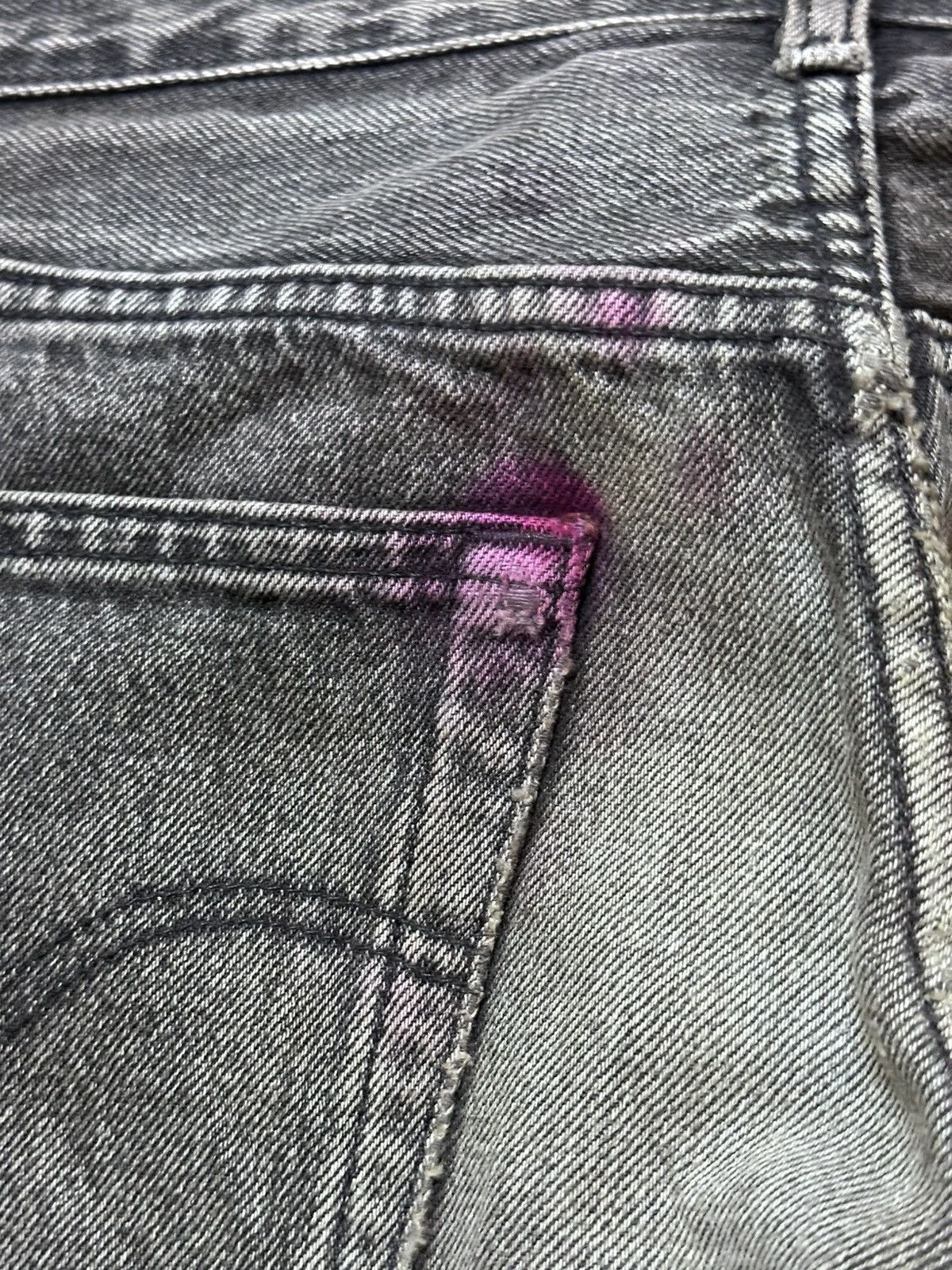Levi's Vintage Clothing Vintage Levi’s 501 Faded Grunge Whiskers Denim Size US 30 / EU 46 - 8 Thumbnail