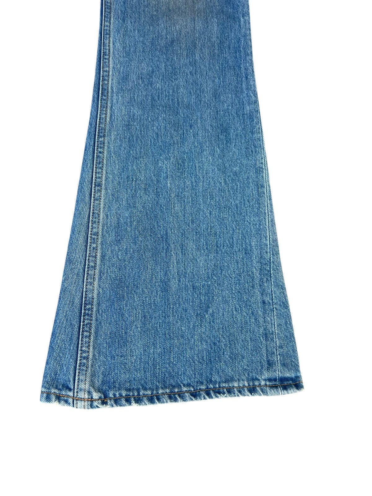 Vintage Mud Wash Back Bone Dirty Selvedge Denim Super Flare Jeans Size US 30 / EU 46 - 14 Thumbnail
