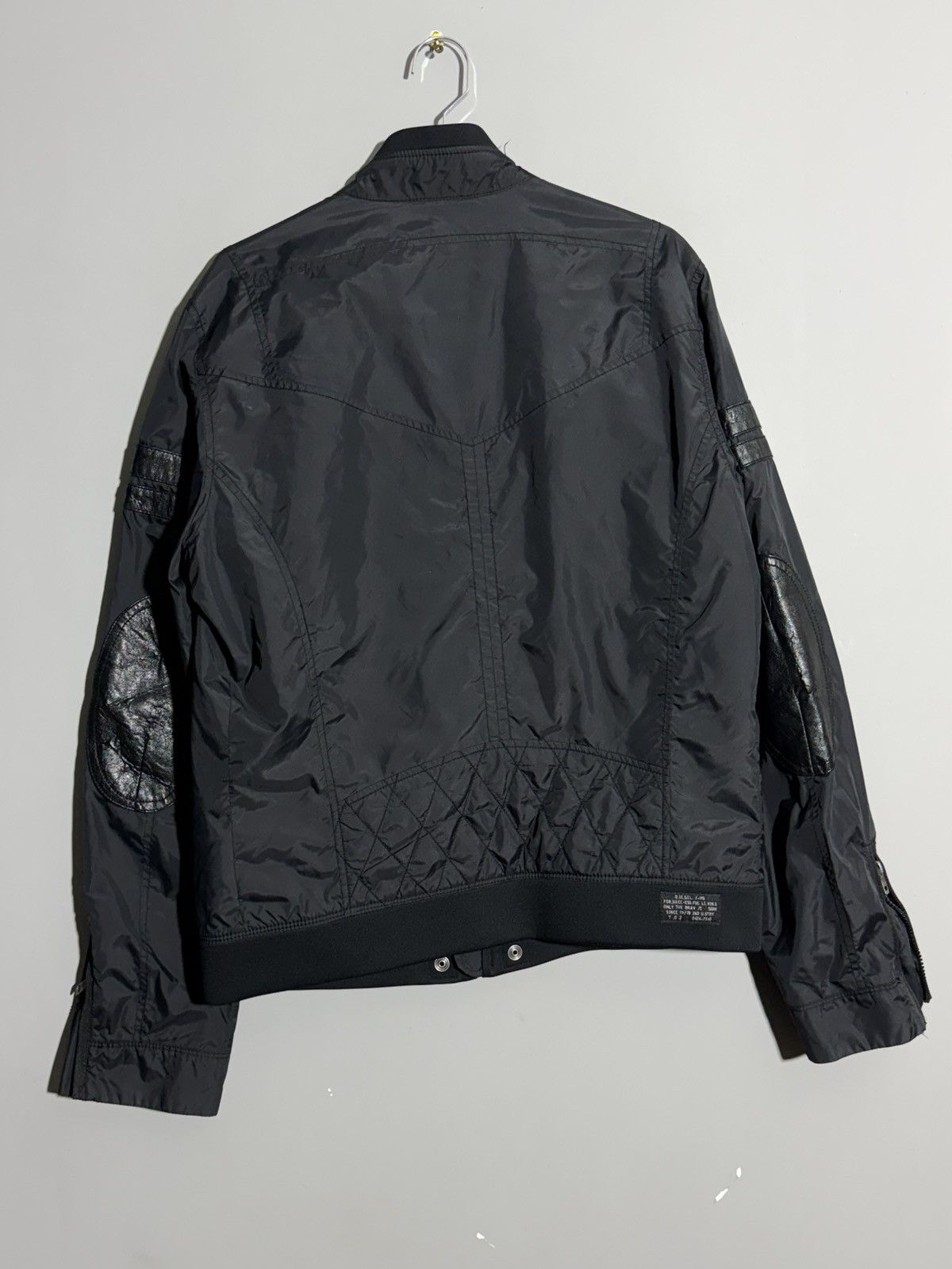 Diesel Vintage Y2k Diesel Nylon Bomber Jacket size XL Size US XL / EU 56 / 4 - 10 Thumbnail