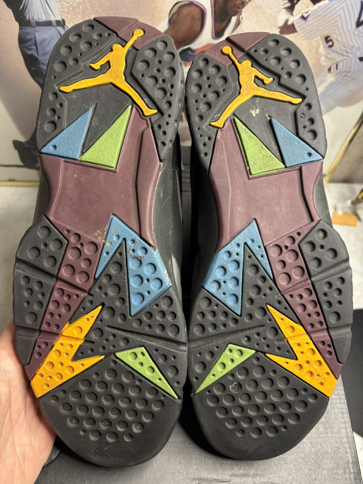 Jordan Brand Air Jordan 7 Retro 2015 Bordeaux 2015 Size US 9 / EU 42 - 5 Thumbnail
