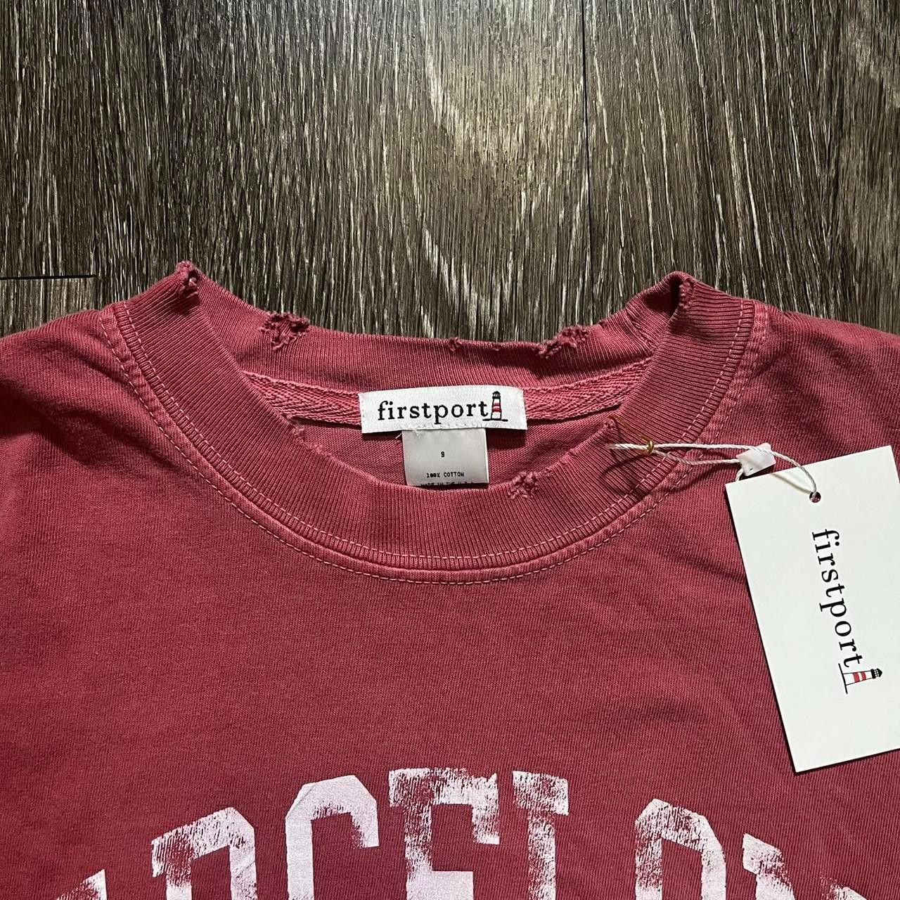 Vintage [Avg. Resell: $45] Firstport "Barcelona Basketball" Shirt Size US S / EU 44-46 / 1 - 2 Thumbnail