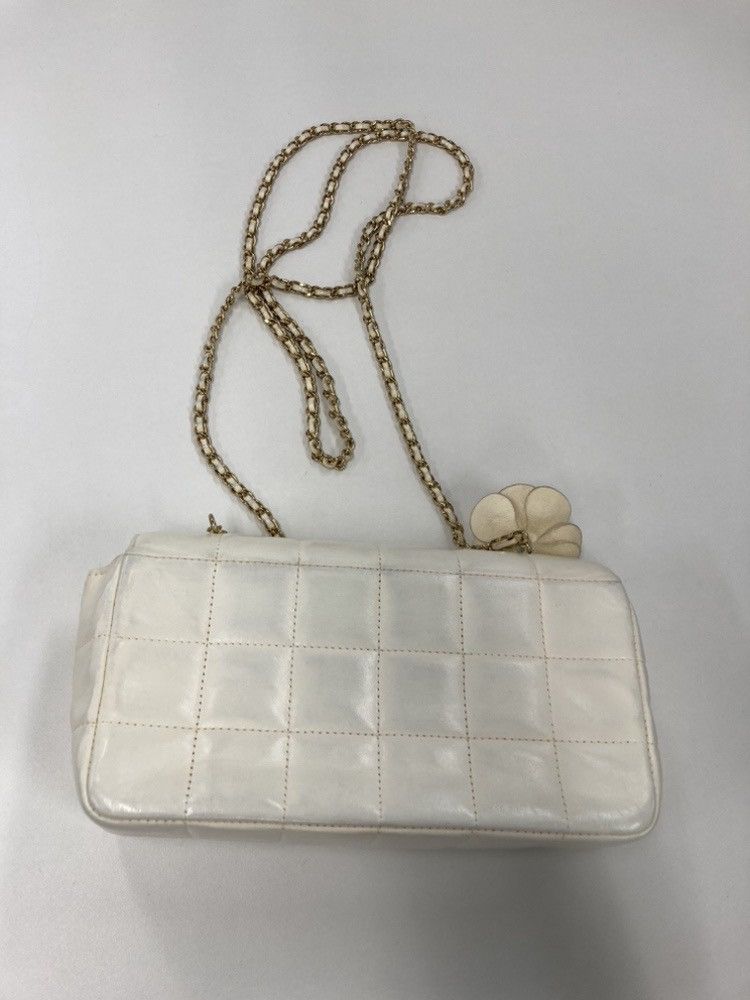 Chanel Mini Lambskin Chocolate Bar Camellia Flap Size ONE SIZE - 10 Thumbnail