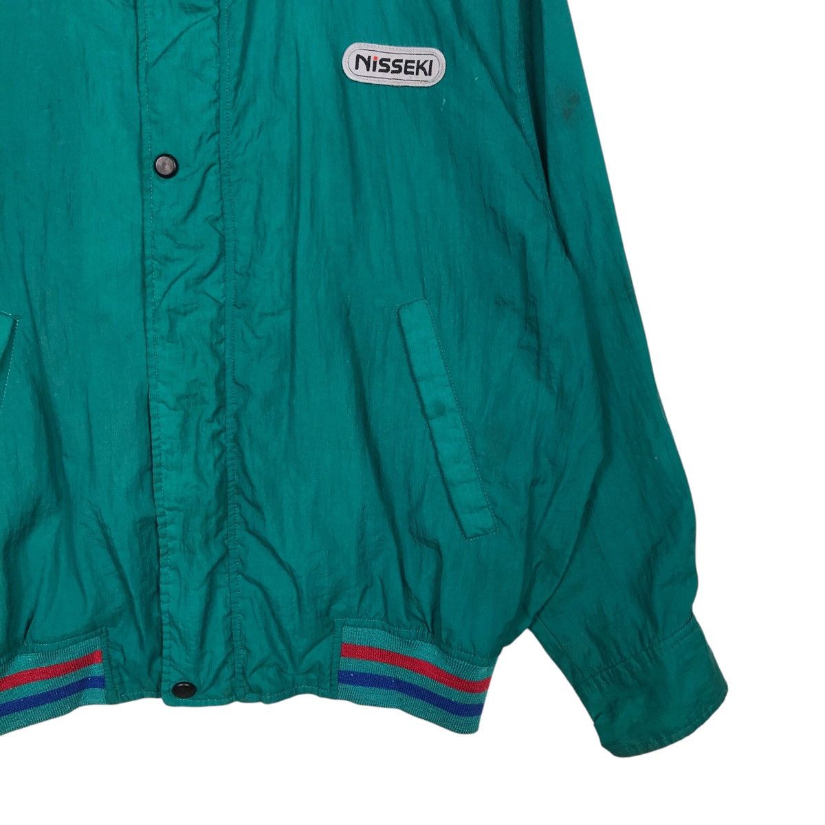 Vintage 📌Vintage Racing Bomber Jacket Nisseki Dash Racing 100 Size US L / EU 52-54 / 3 - 6 Thumbnail