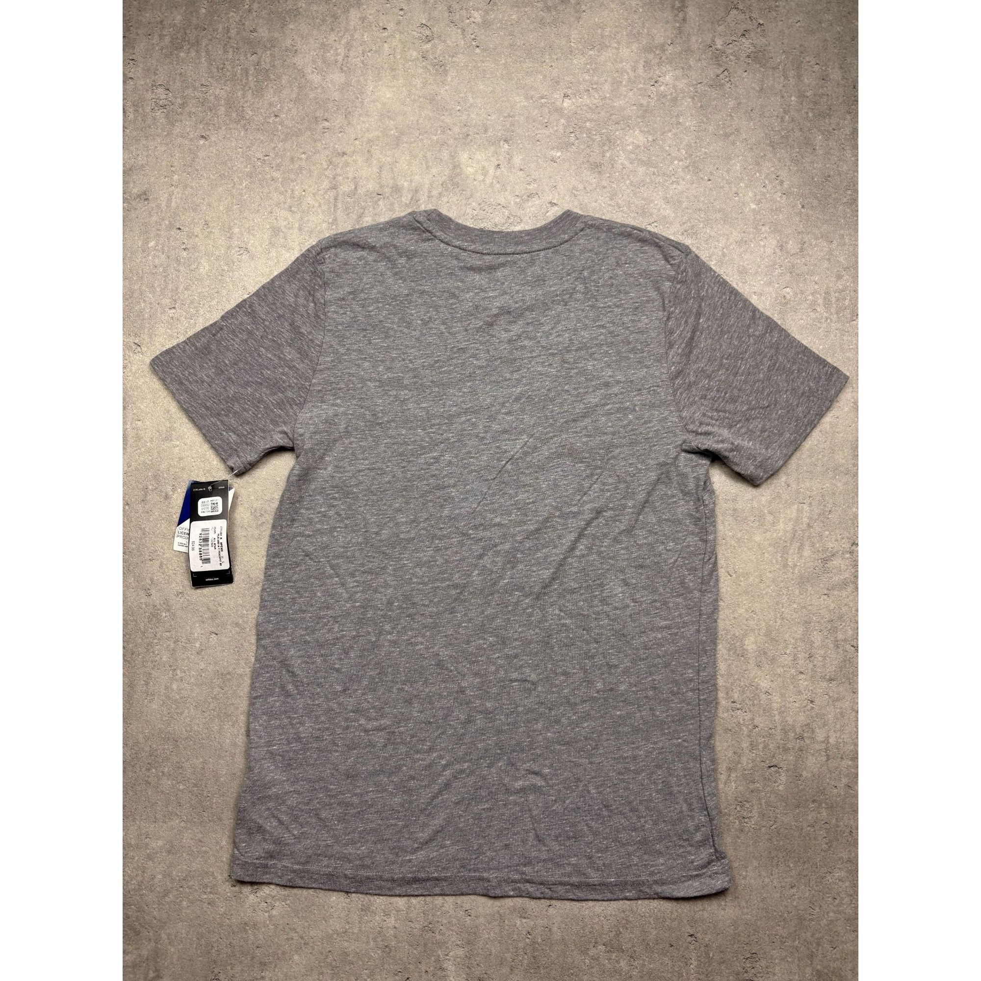 Adidas Adidas MLS All-Star Game Heather Gray Youth T-Shirt Size S S Size US S / EU 44-46 / 1 - 3 Thumbnail